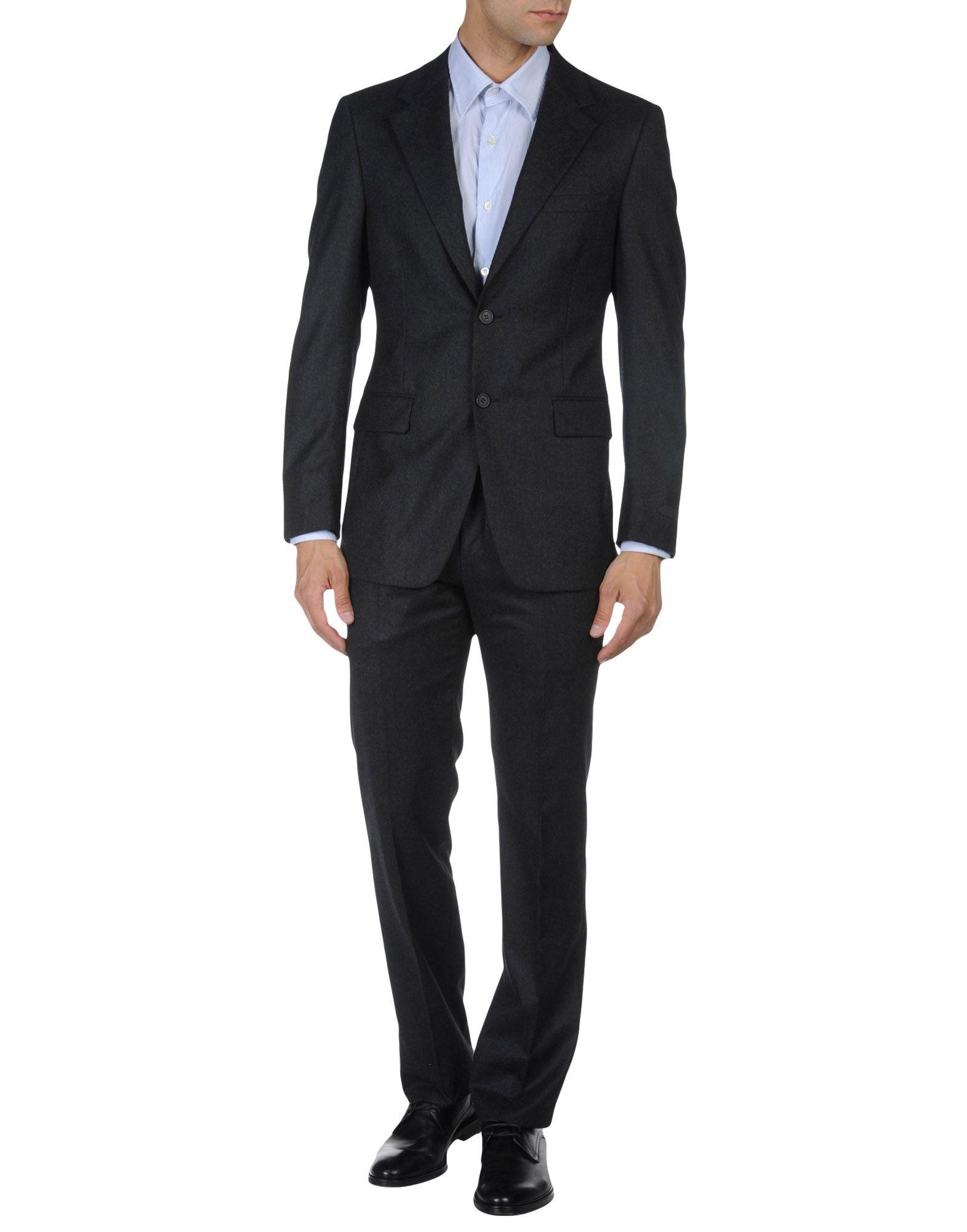 Prada Suit in Steel Grey (Black) for Men Lyst