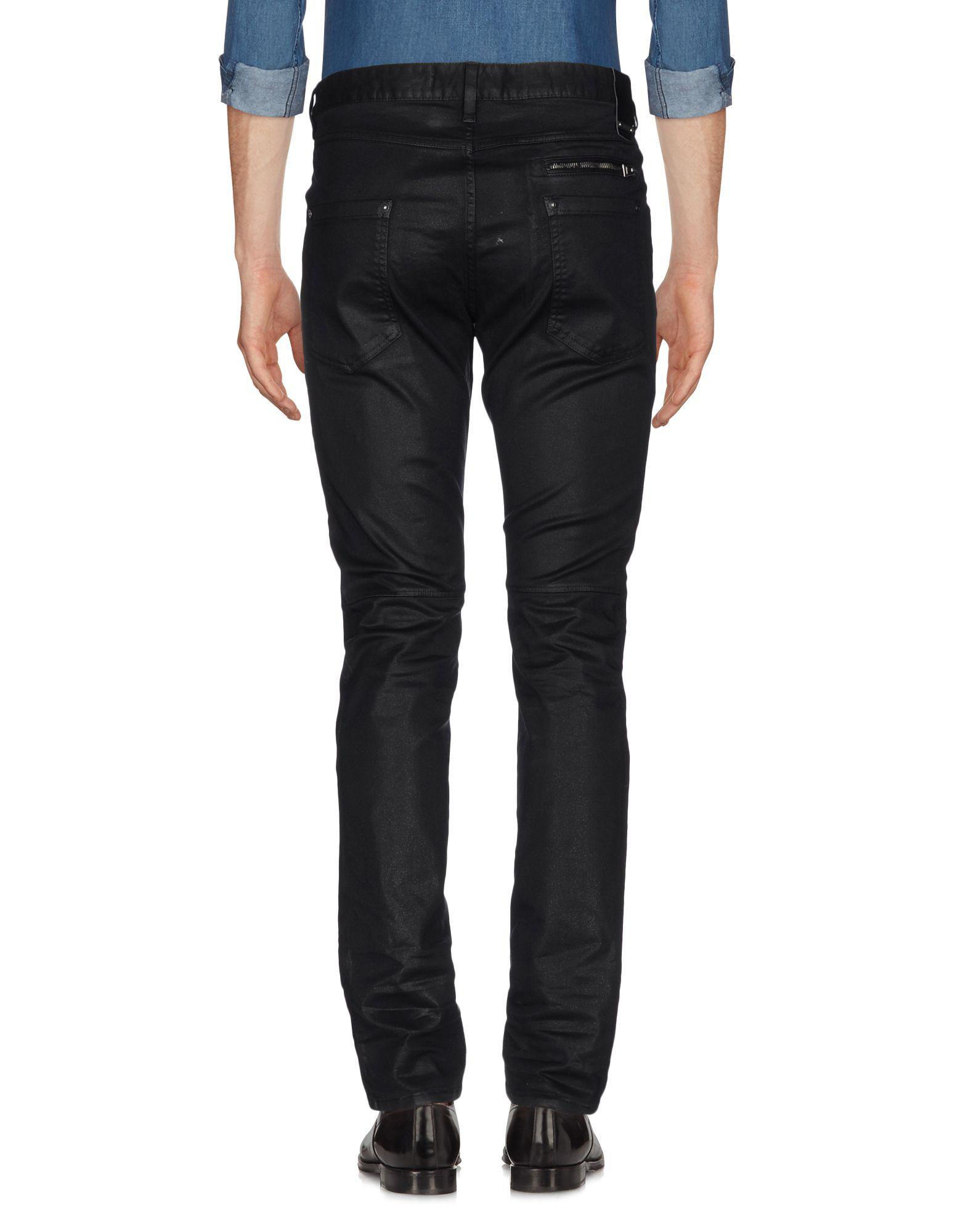 Just Cavalli Cotton Casual Pants in Black for Men - Lyst