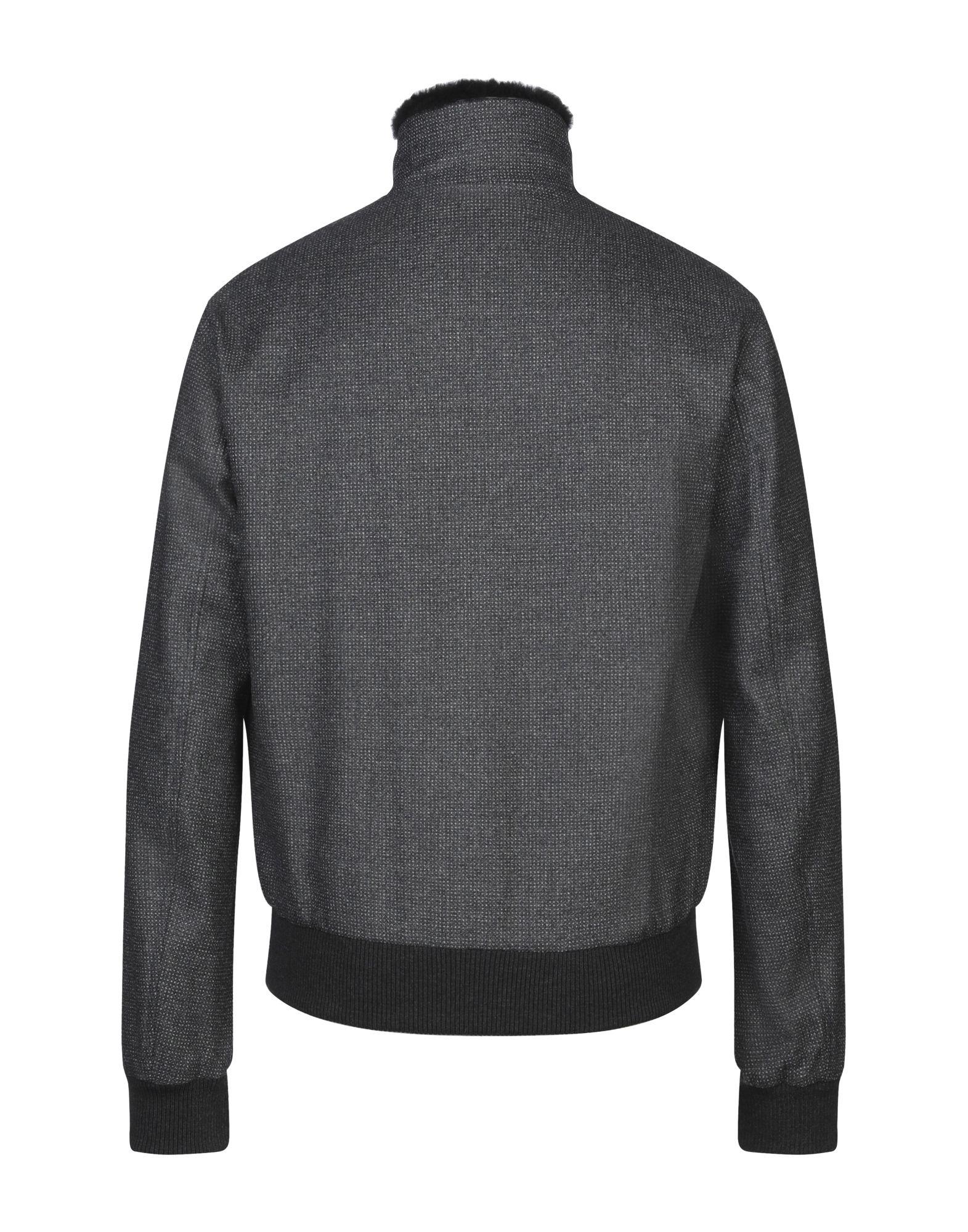 Tombolini Wool Jacket in Steel Grey (Gray) for Men - Lyst