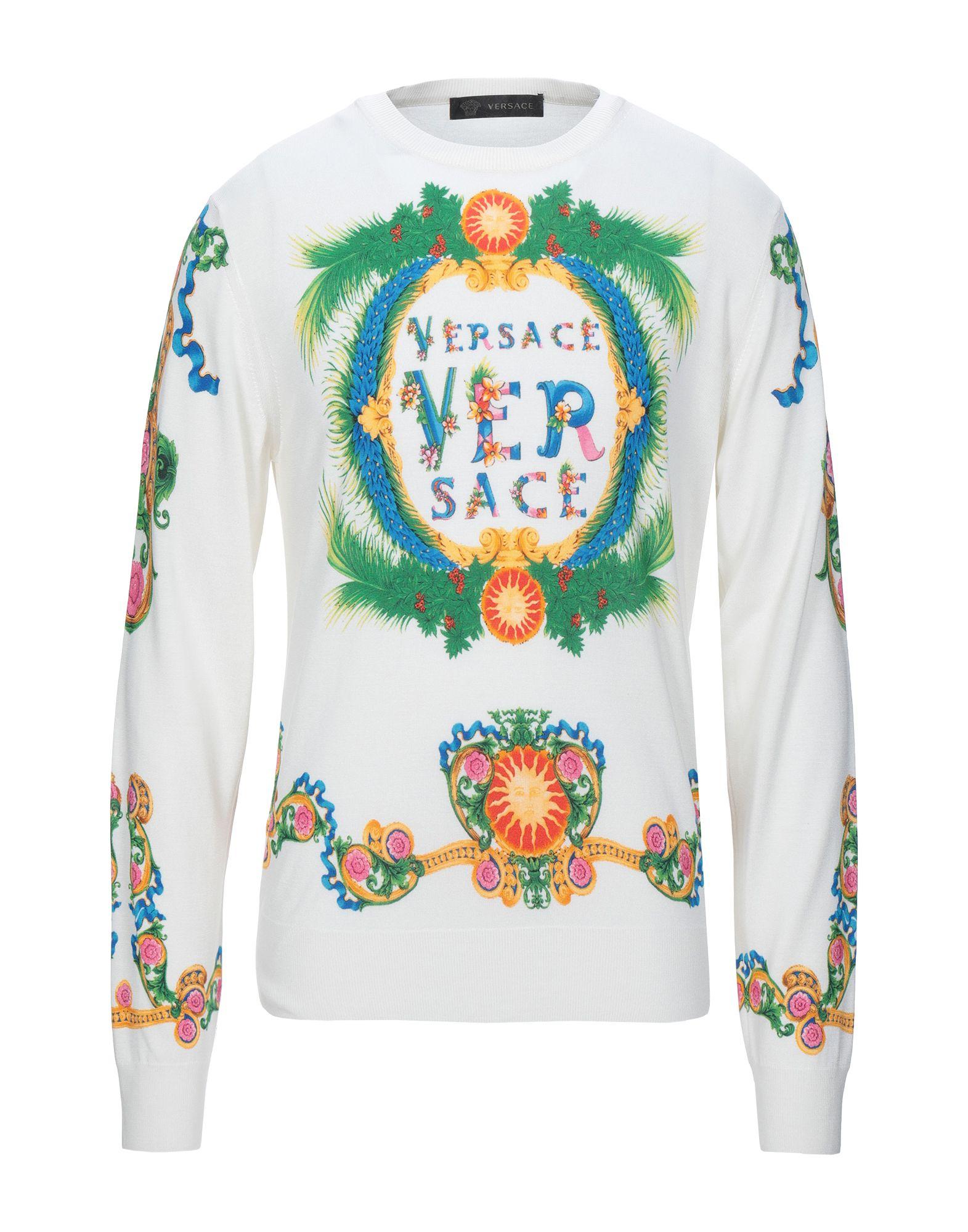 versace white sweater