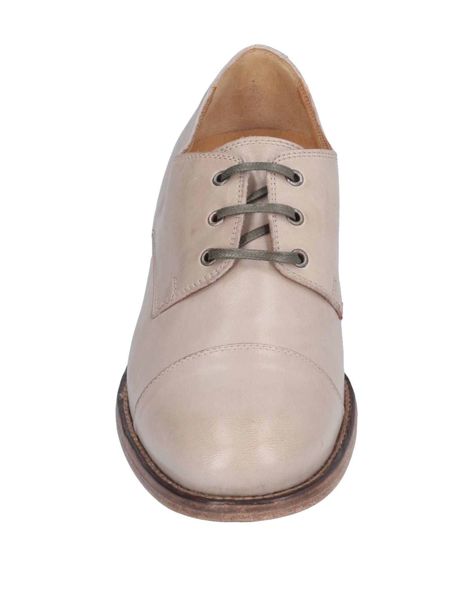 Alberto Fermani Leather Lace-up Shoe in Beige (Natural) - Lyst