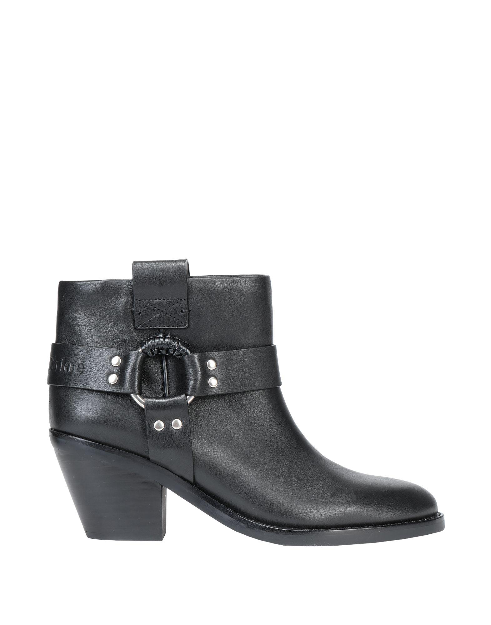 See By Chloé Ankle Boots in Black - Lyst
