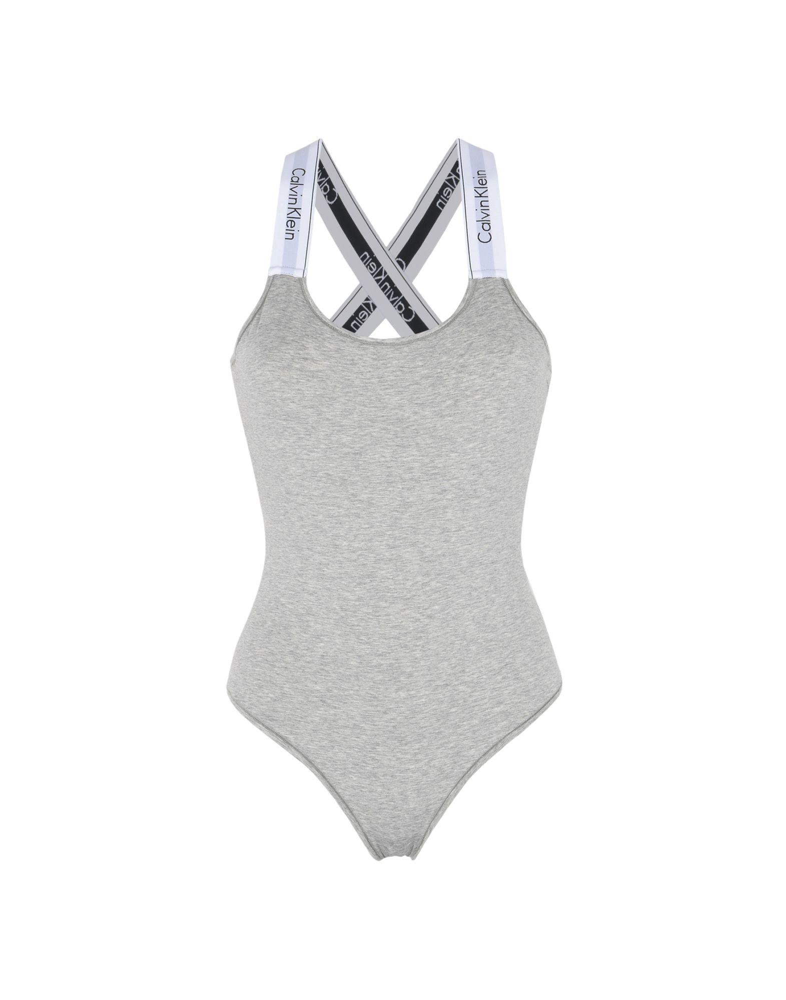 calvin klein bodysuit grey