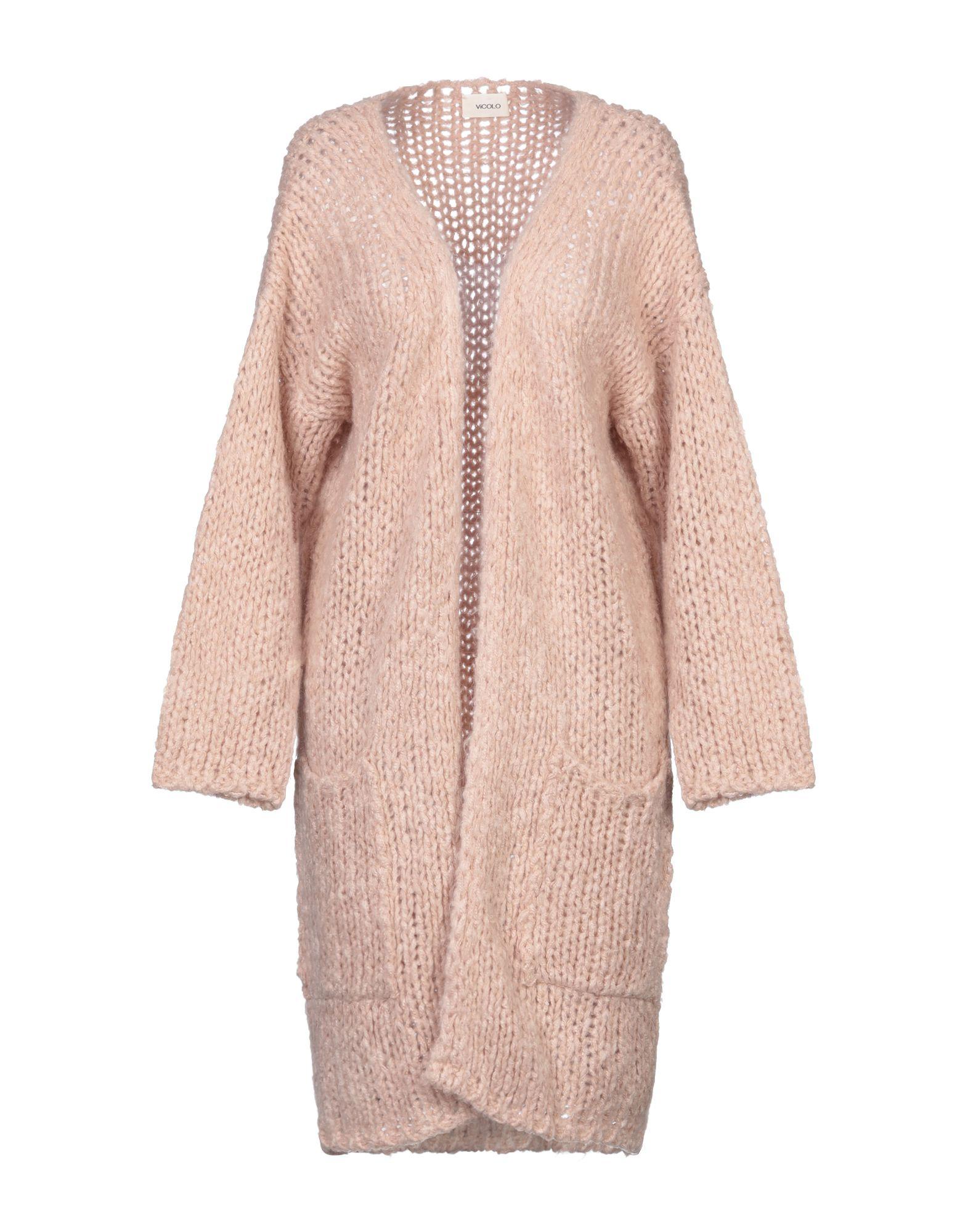 ViCOLO Synthetic Cardigan in Light Pink (Pink) - Lyst