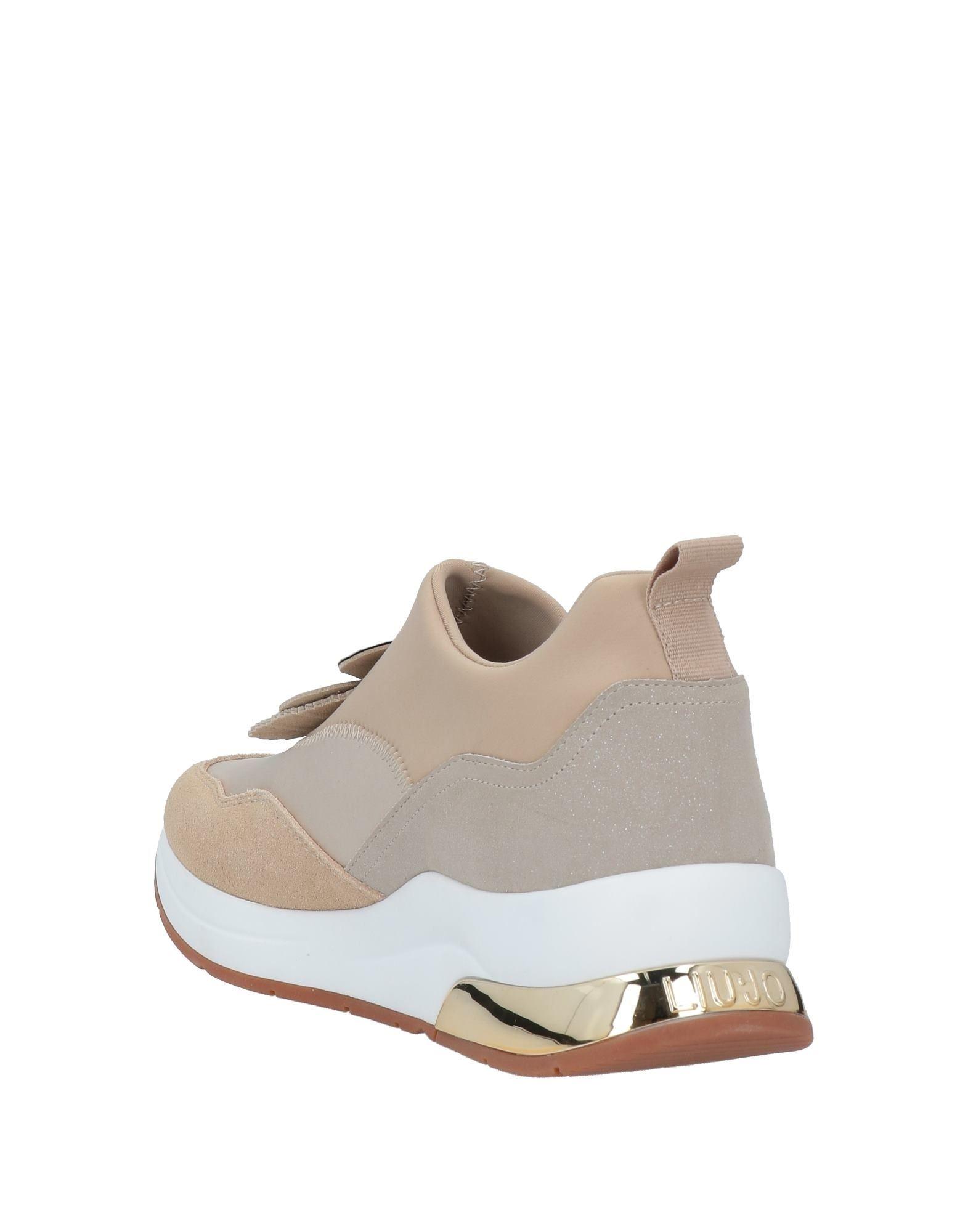 Liu Jo Satin Sneakers in Beige (Natural) - Lyst
