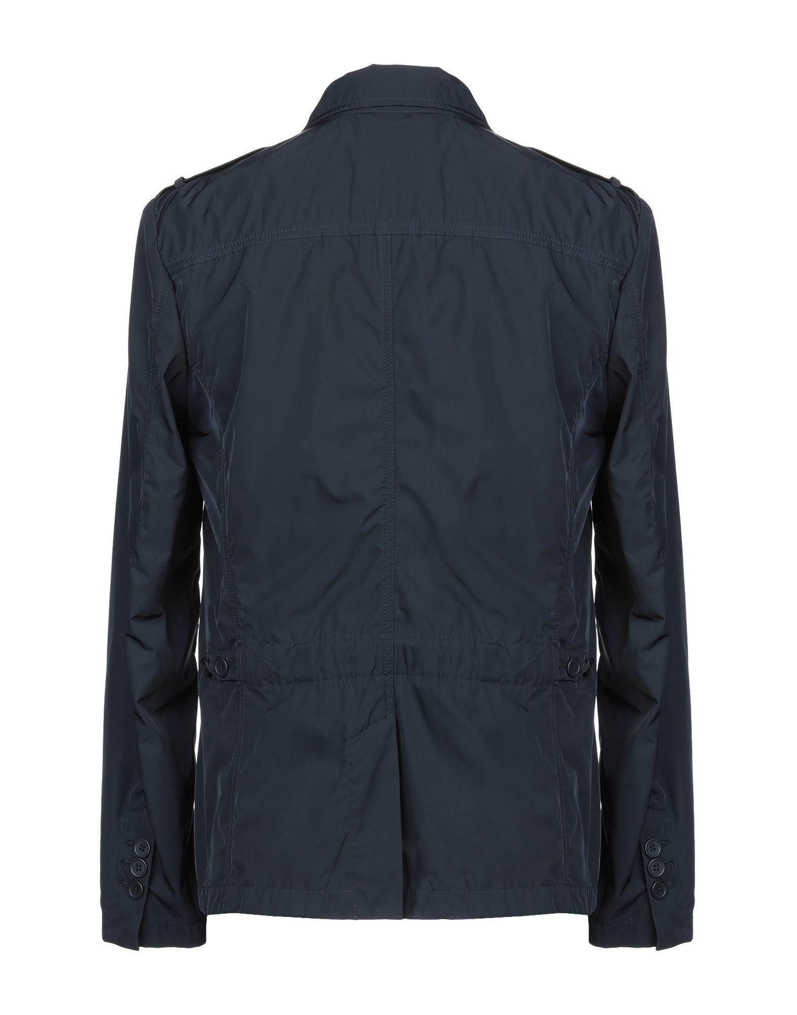 Add Synthetic Blazer in Dark Blue (Blue) for Men - Lyst