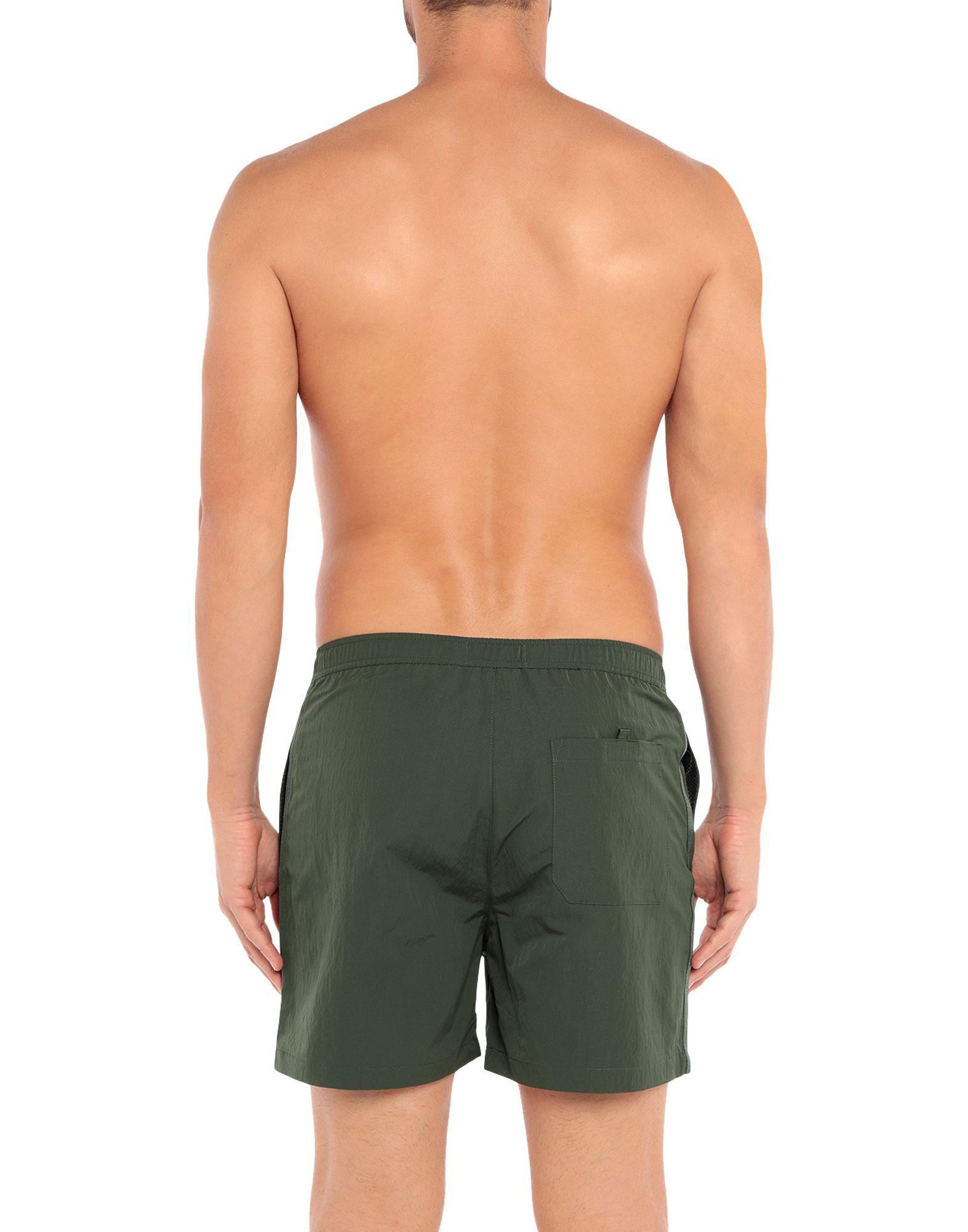 Minimum Synthetic Swim Trunks in Green for Men - Lyst