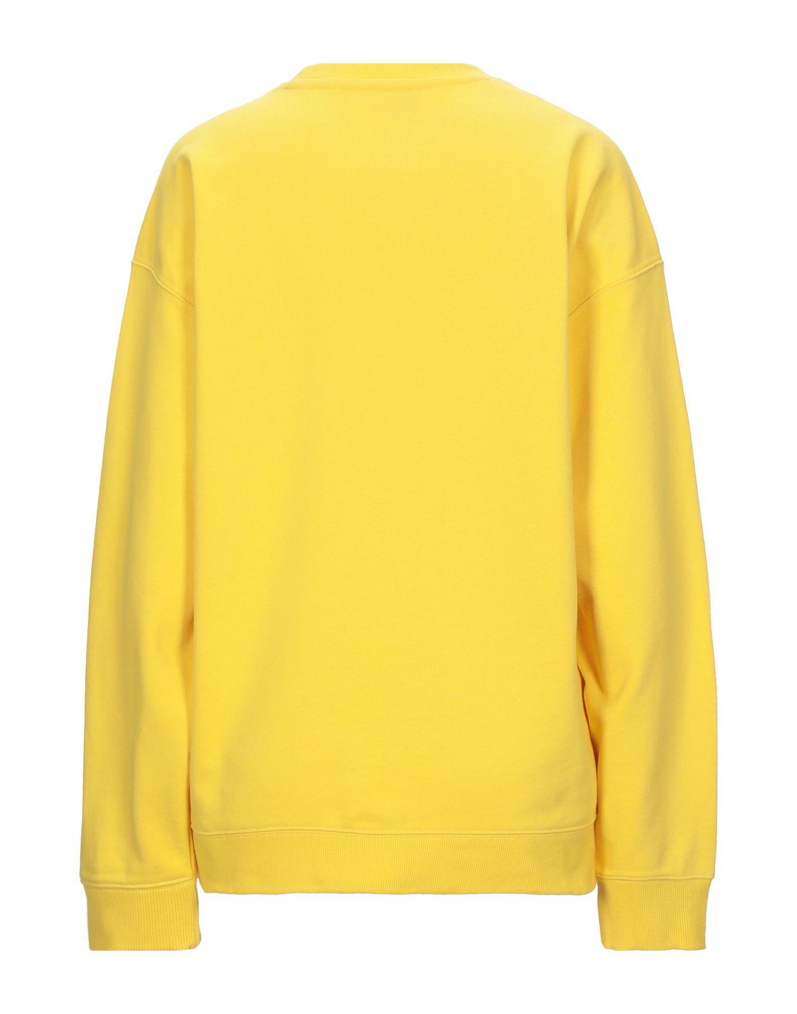 Carhartt Cotton Sweatshirt in Yellow - Lyst