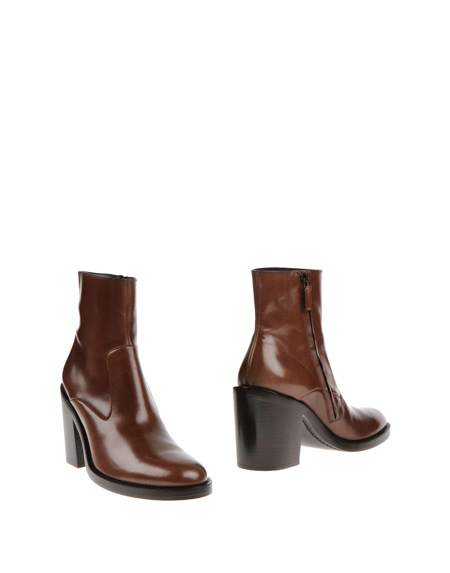 balenciaga boots brown
