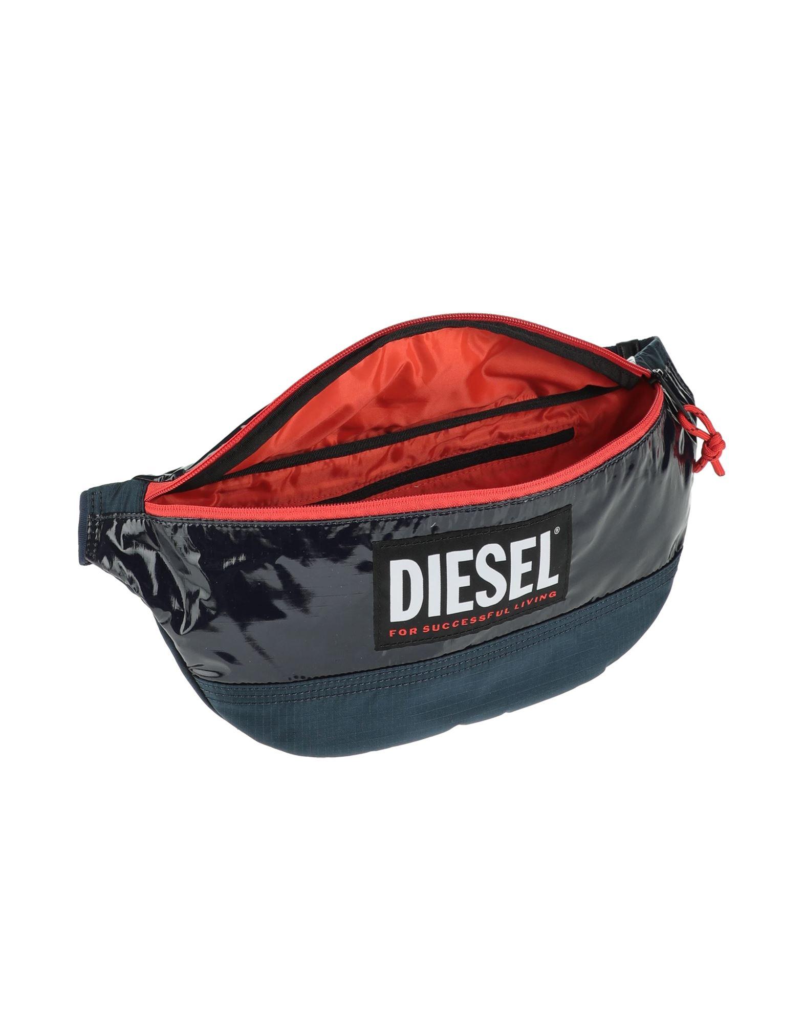 Diesel Logo-Embossed Hard Shell Belt Bag - Green for Men