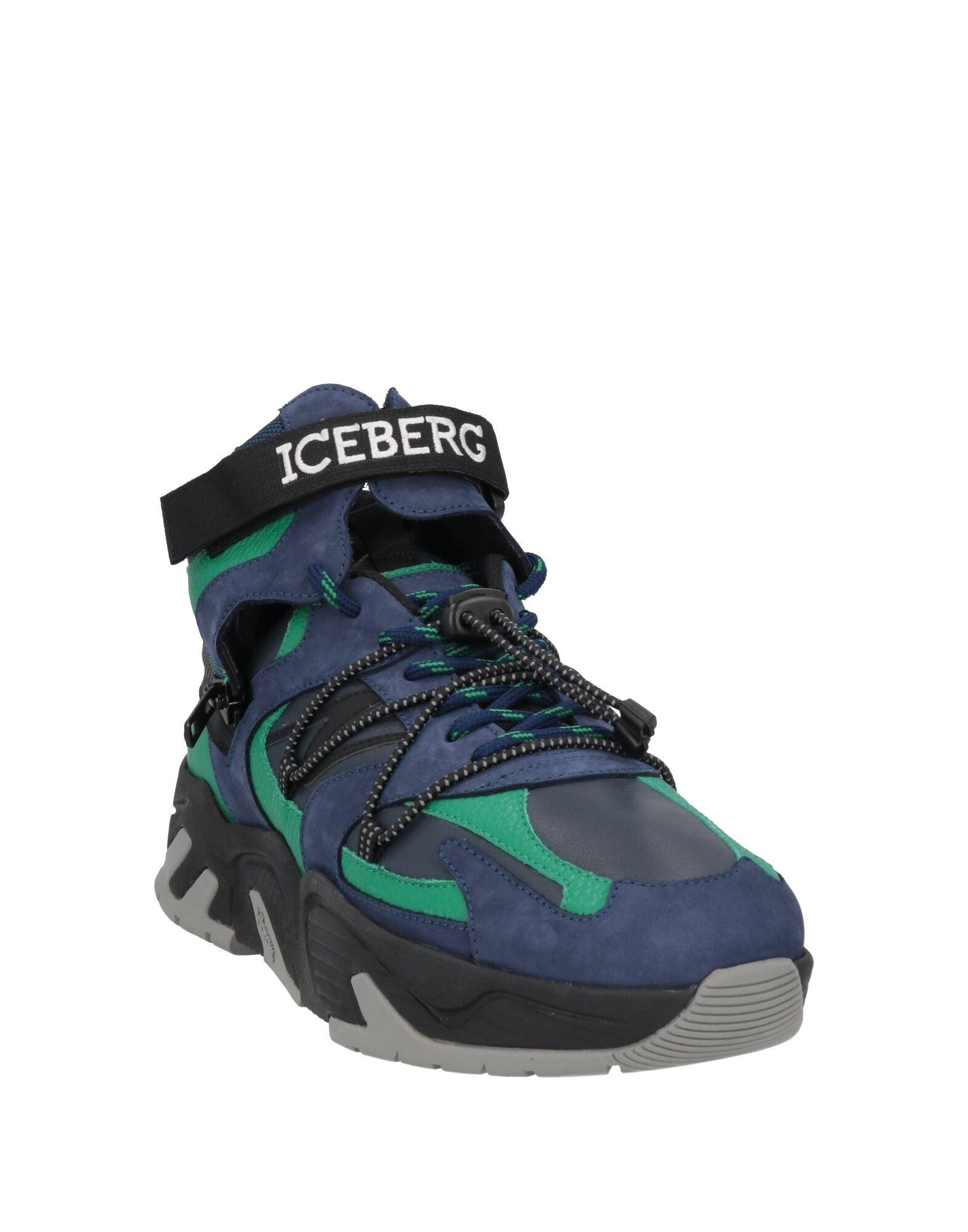 Iceberg Sneakers in Blue for Men | Lyst