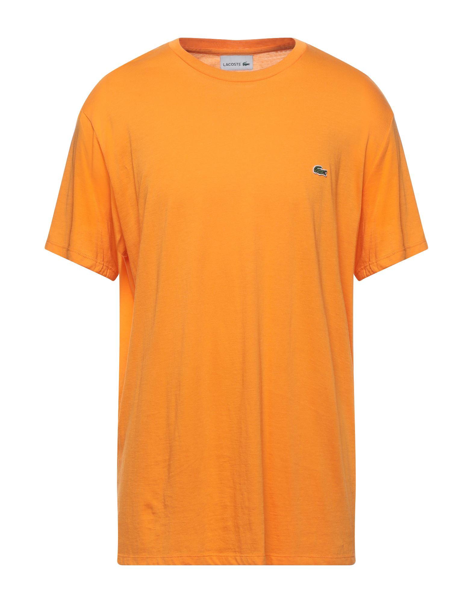 Lacoste T-shirt in Orange for Men | Lyst
