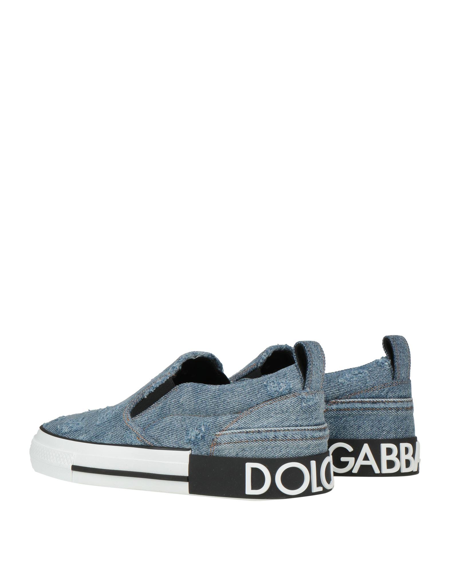 Dolce and hotsell gabbana blue trainers