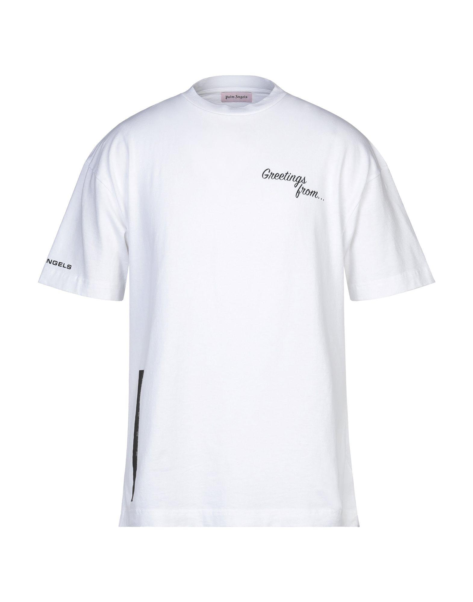 Palm Angels T-shirt in White for Men - Lyst