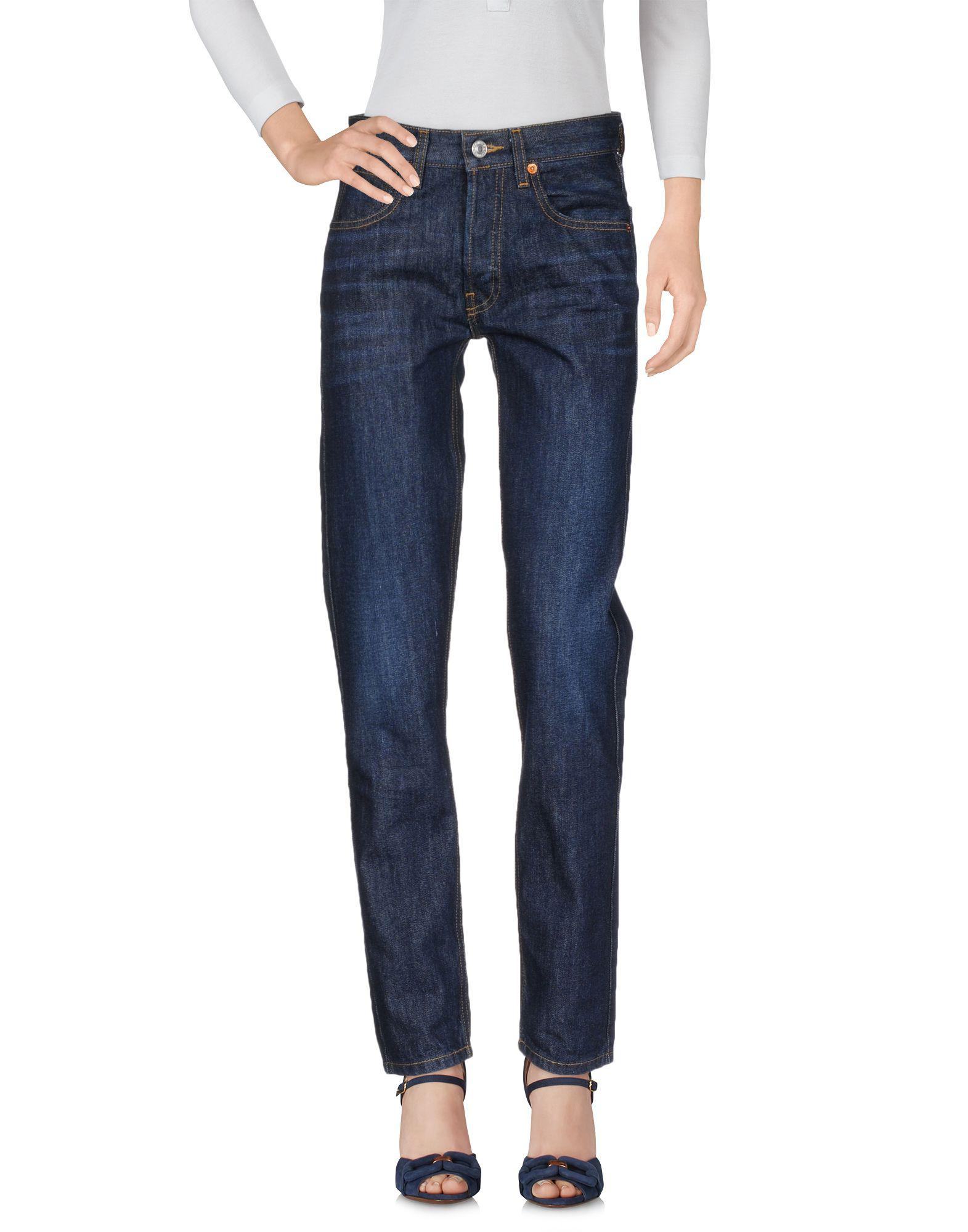 RE/DONE Denim Trousers in Blue - Lyst