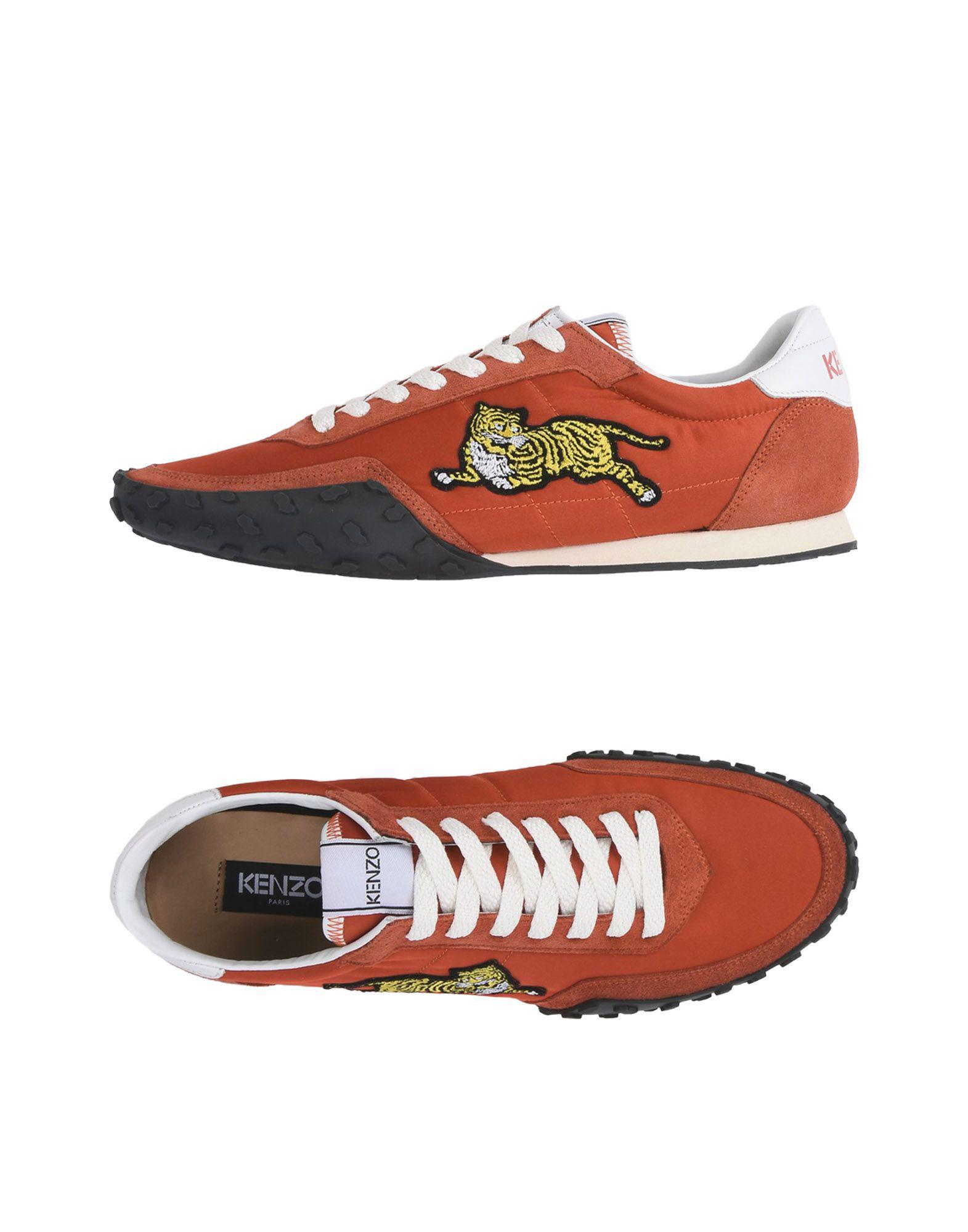 kenzo red shoes
