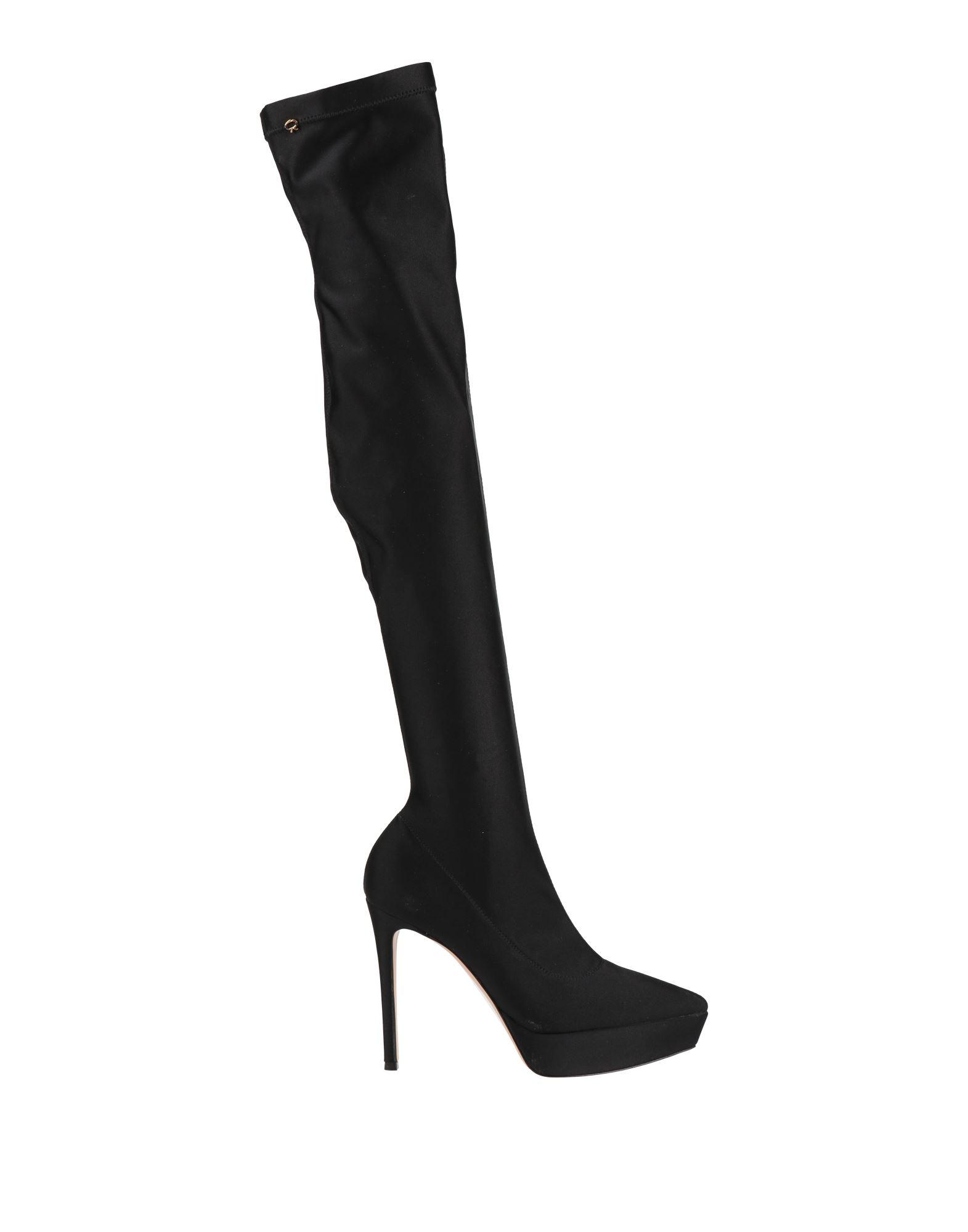 ロングブーツ Gianvito Rossi Elise Over-The-Knee Boots In Suede GIANVITO ROSSI 100 suede over-the-knee boots | NET-A-PORTER