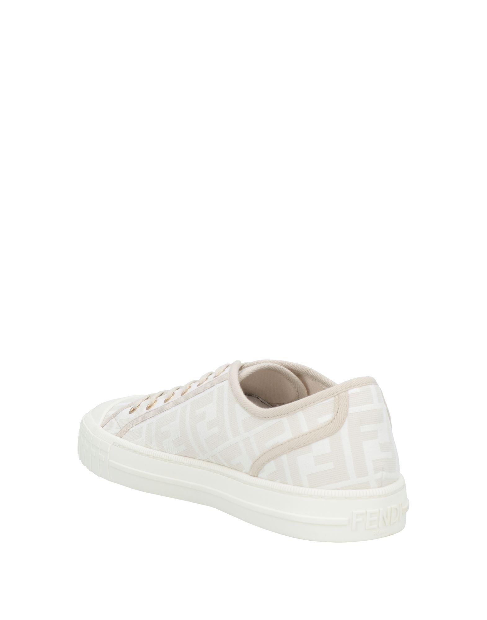 White fendi trainers cheap