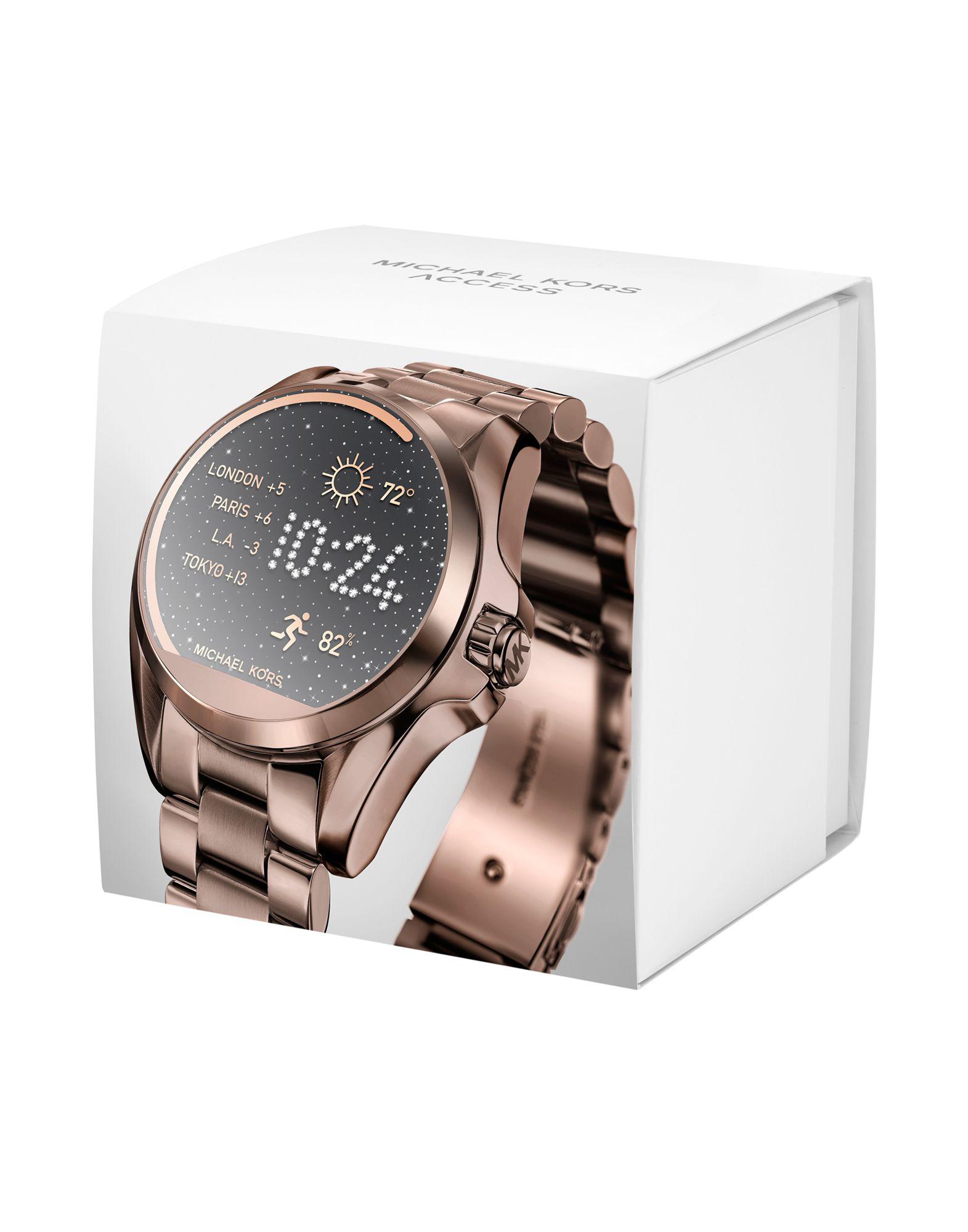 michael kors smartwatch bronze