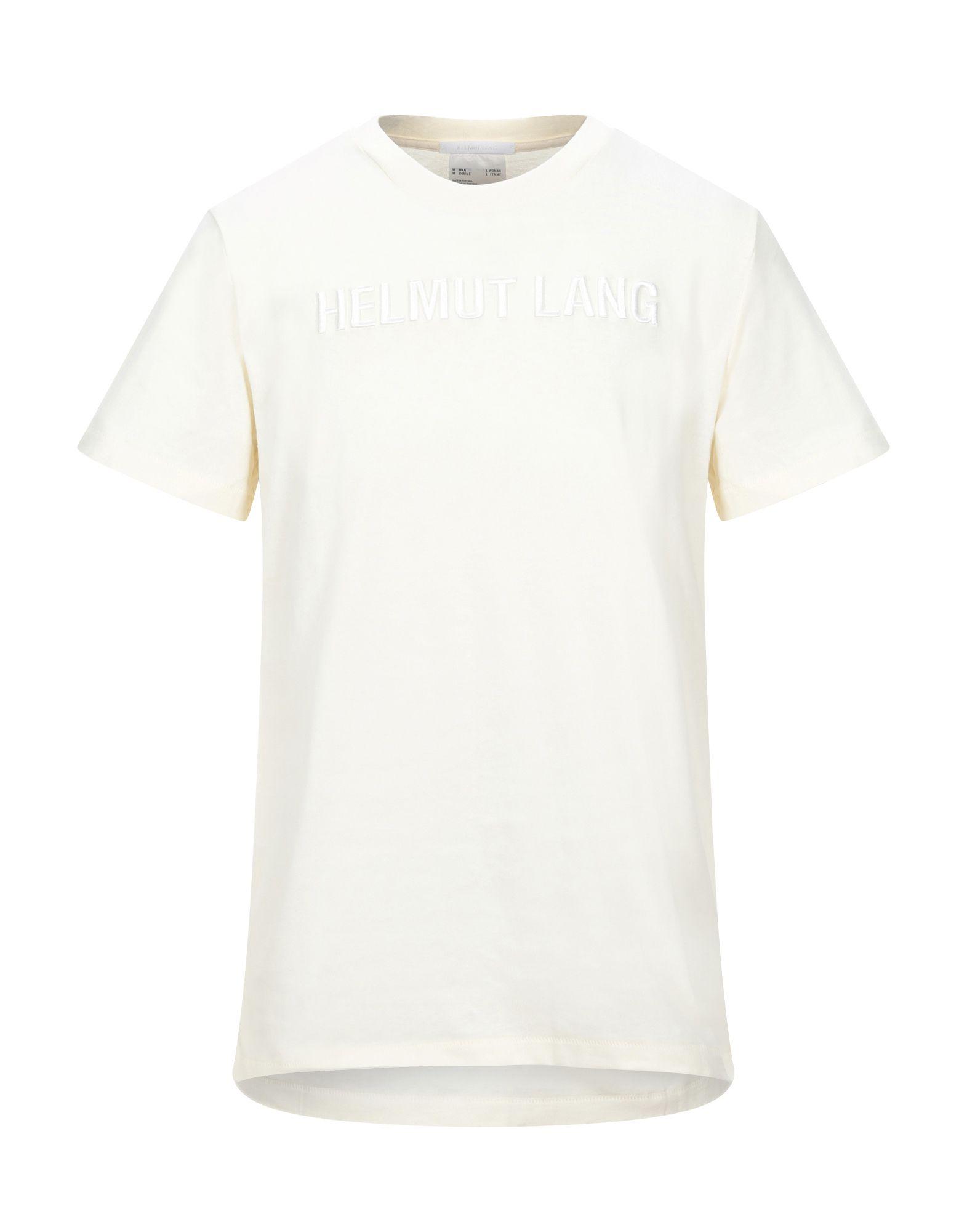 Helmut Lang T-shirt in Ivory (White) for Men - Lyst