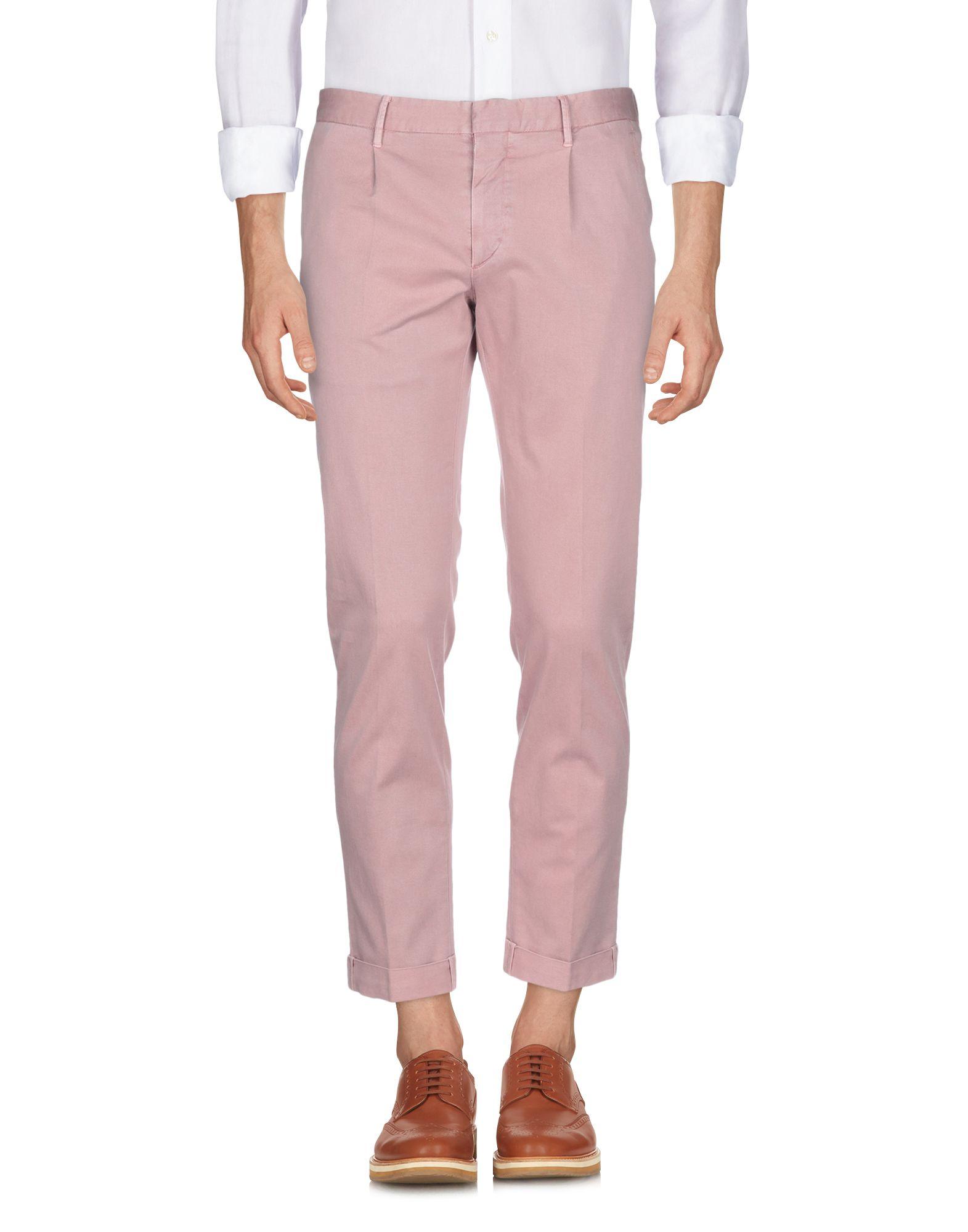 GTA IL PANTALONE Cotton Casual Pants in Pink for Men - Lyst
