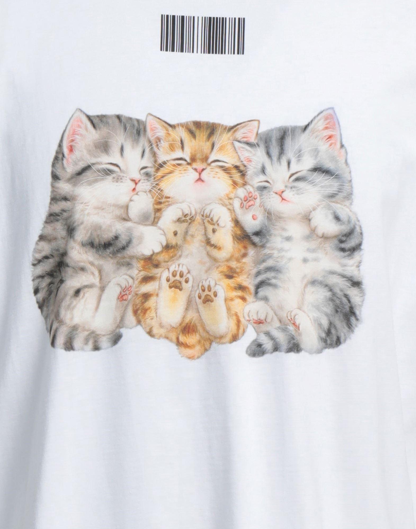 VETEMENTS CUTE CAT グレー Tシャツ Cat | Cute eBay Paris R.E.M
