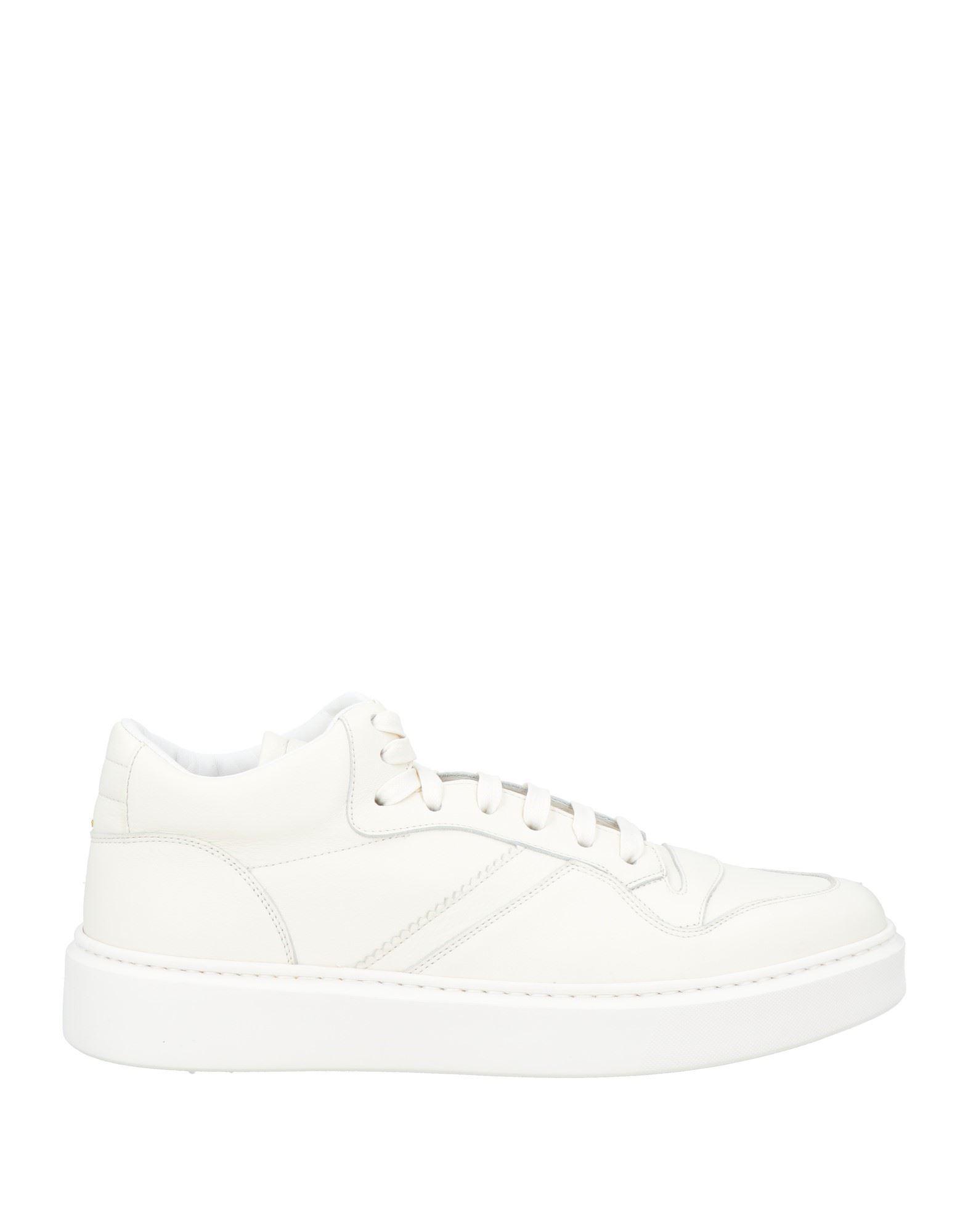 スニーカー Doucal's White Calf Leather Sneakers Doucal's calf-leather low-top Sneakers | White | FARFETCH CA