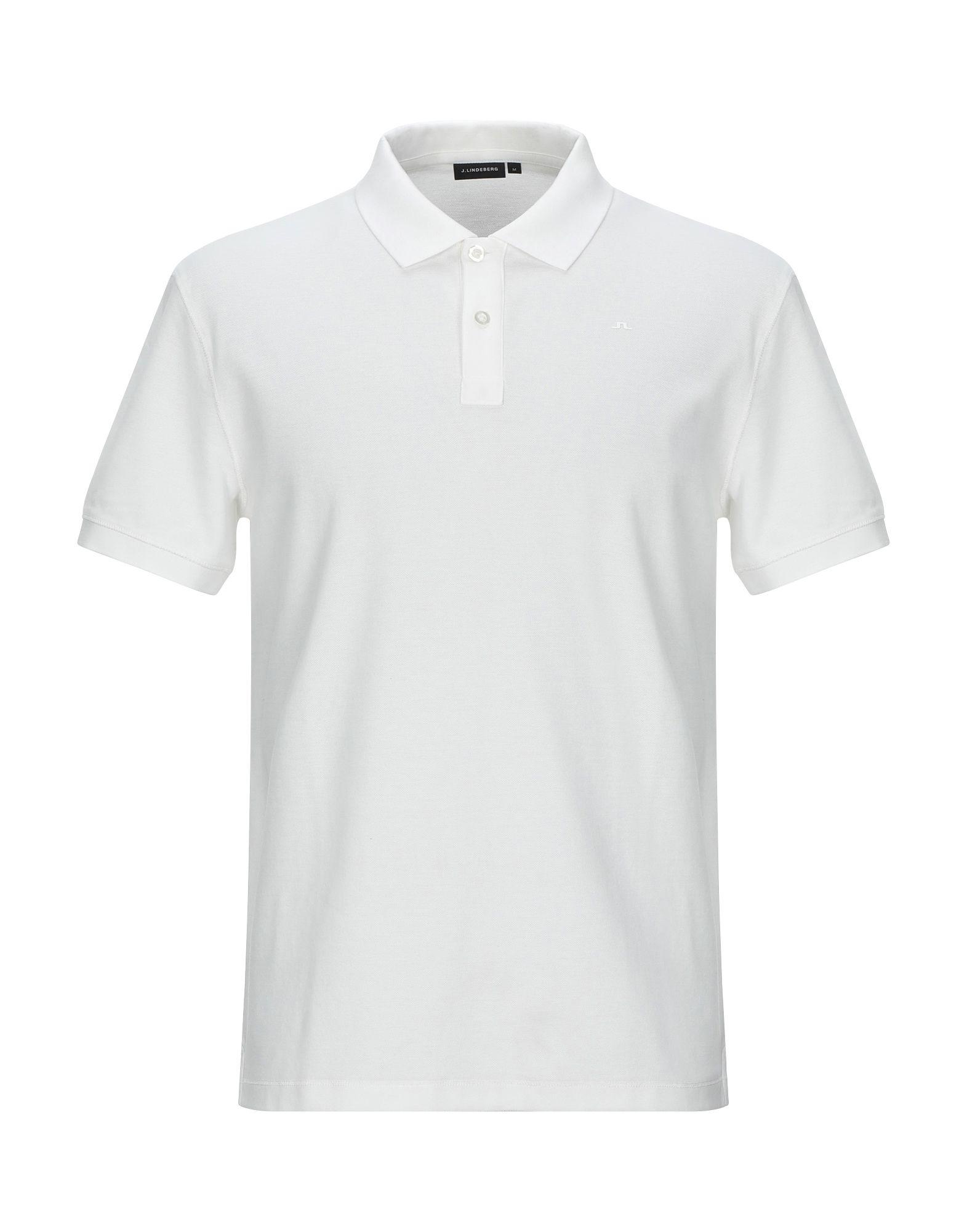 J.Lindeberg Cotton Polo Shirt in White for Men - Lyst