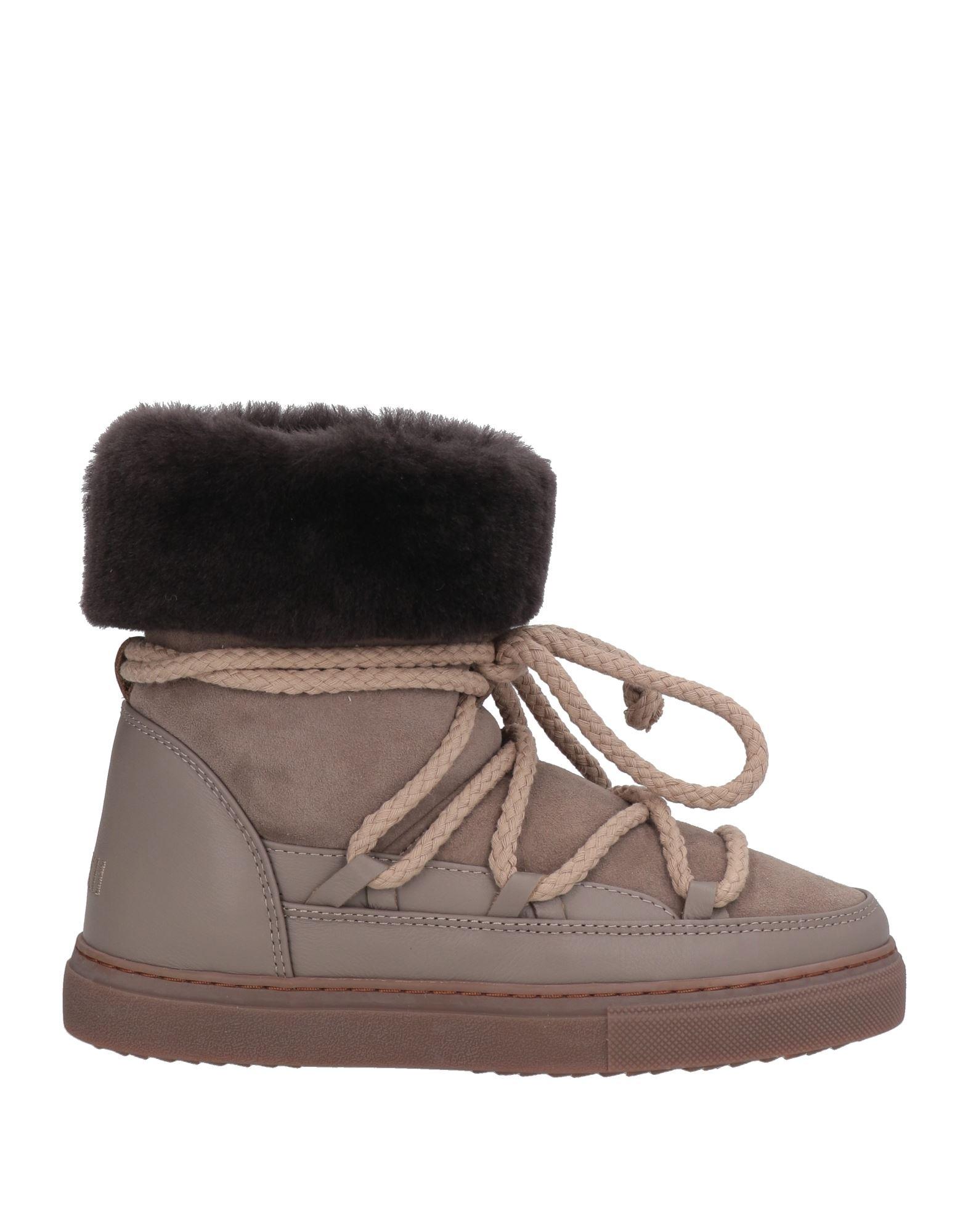 【Inuikii】 Shearling-trimmedレザーアンクルブーツ Inuikii Sneaker Classic Shearling And Leather Ankle Boots in