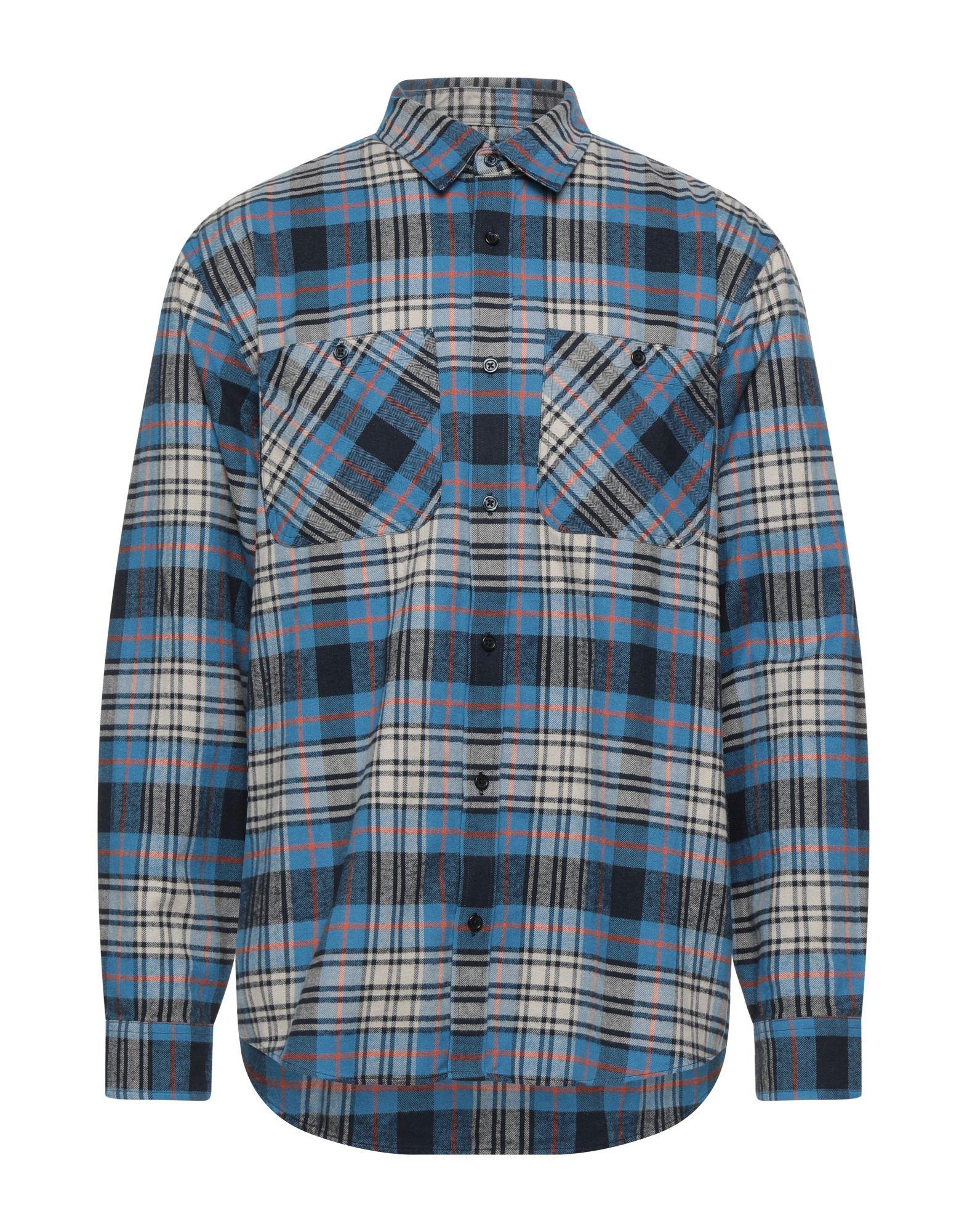 Carhartt Flannel Shirt in Azure (Blue 