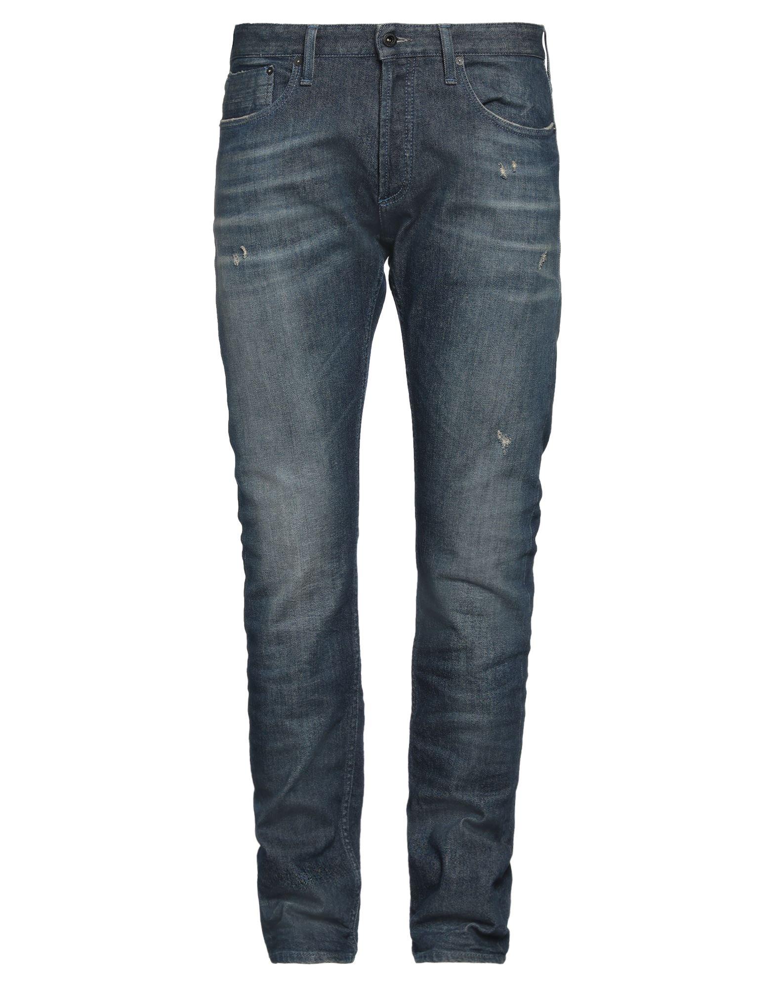 デンハム GRADE SLIM SLIM FITダメージ＆リペア加工デニムパンツ