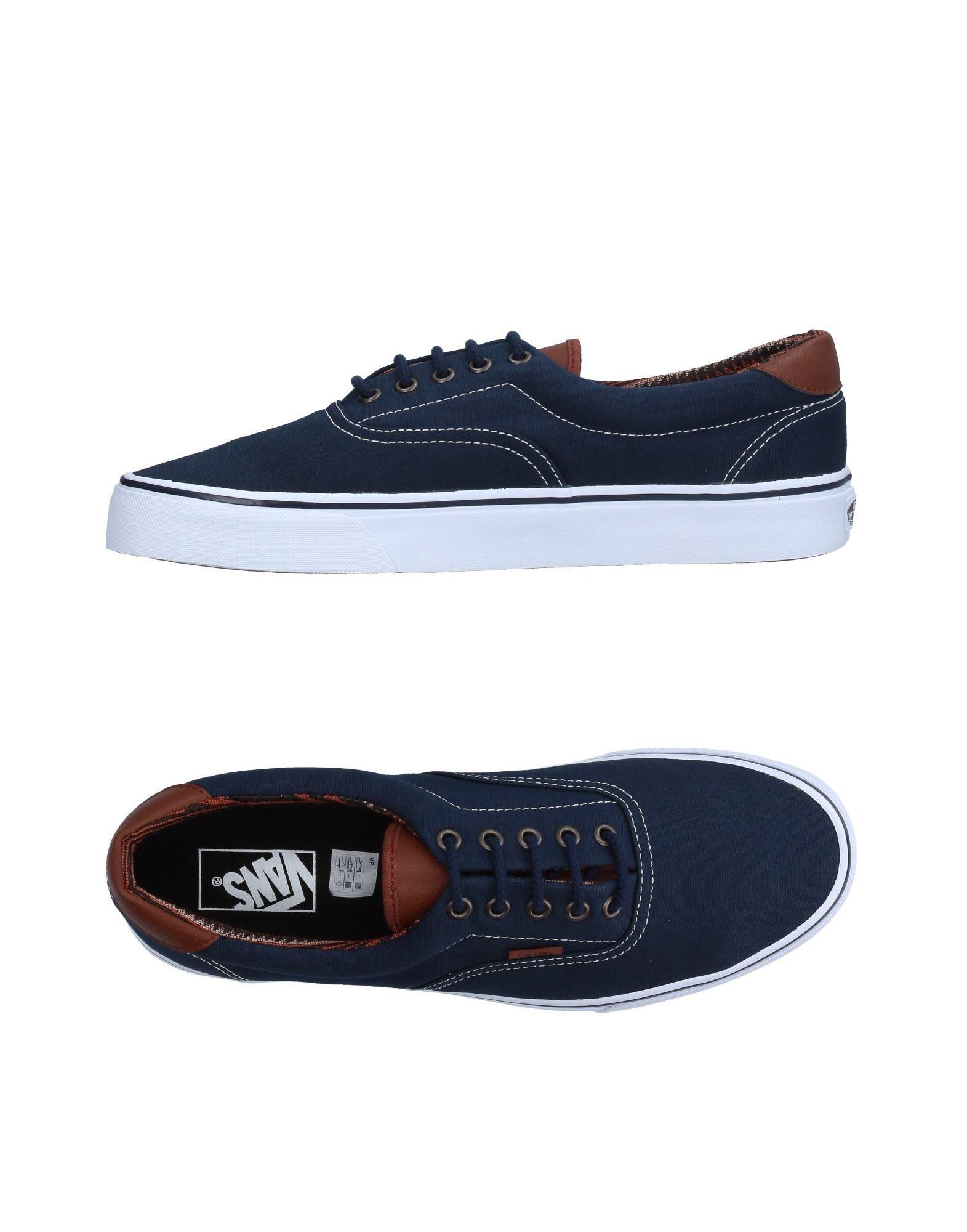 Vans Canvas Low-tops & Sneakers in Blue for Men - Lyst