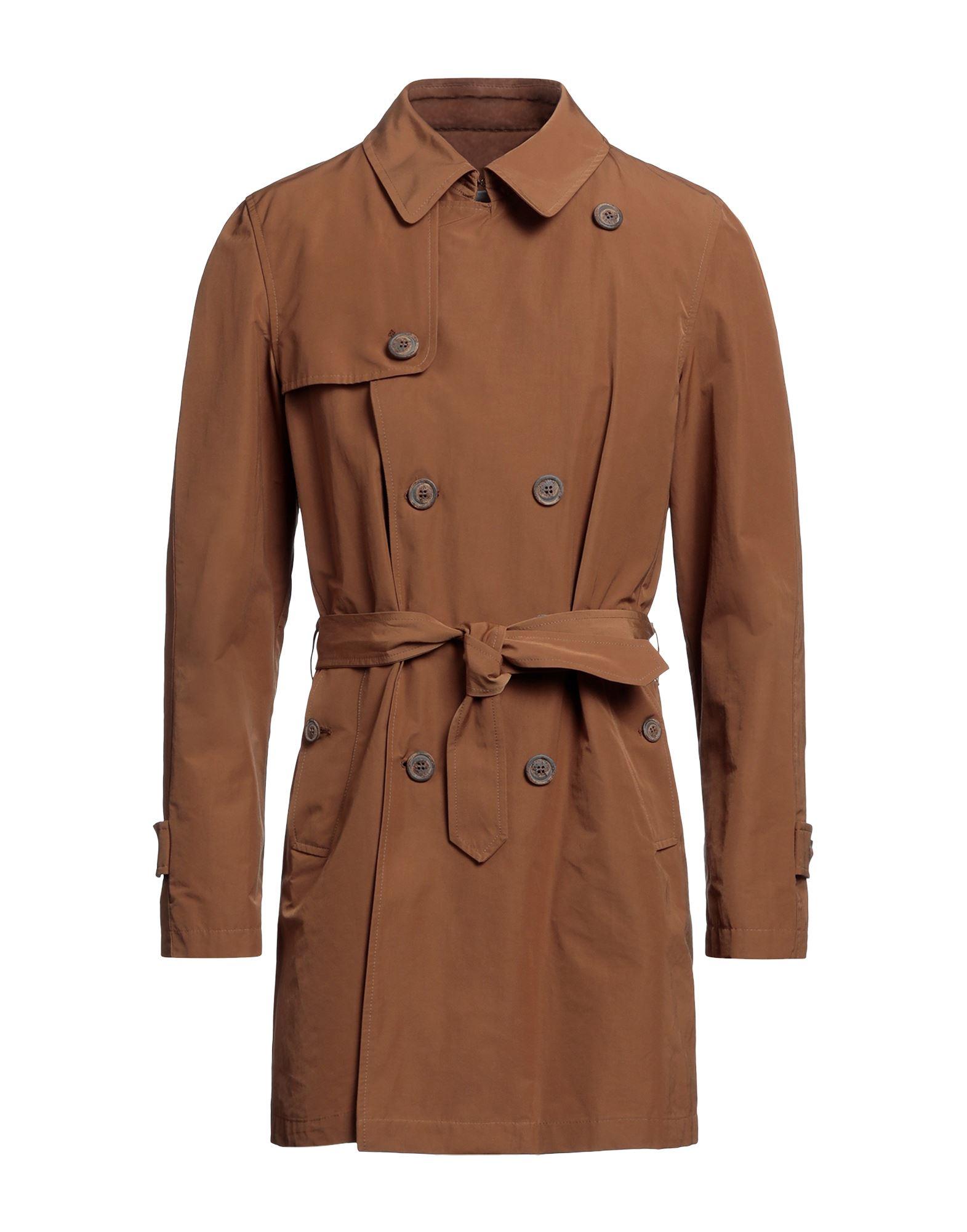 Barbati Overcoat in Brown for Men | Lyst