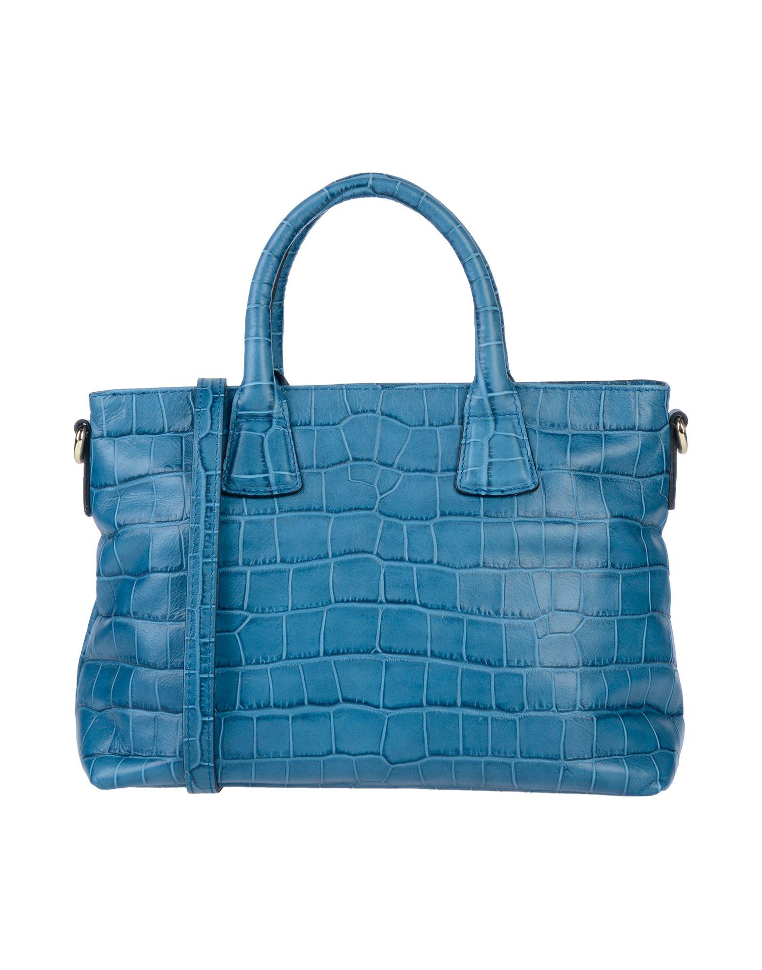 Gianni Chiarini Leather Handbag in Slate Blue (Blue) - Lyst