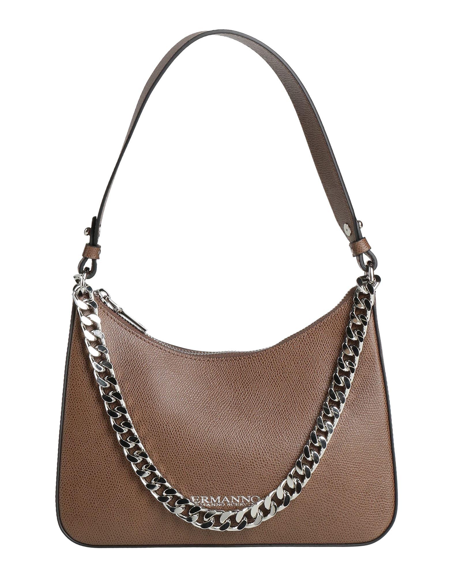 Ermanno Scervino Logo Lettering Quilted Shoulder Bag in