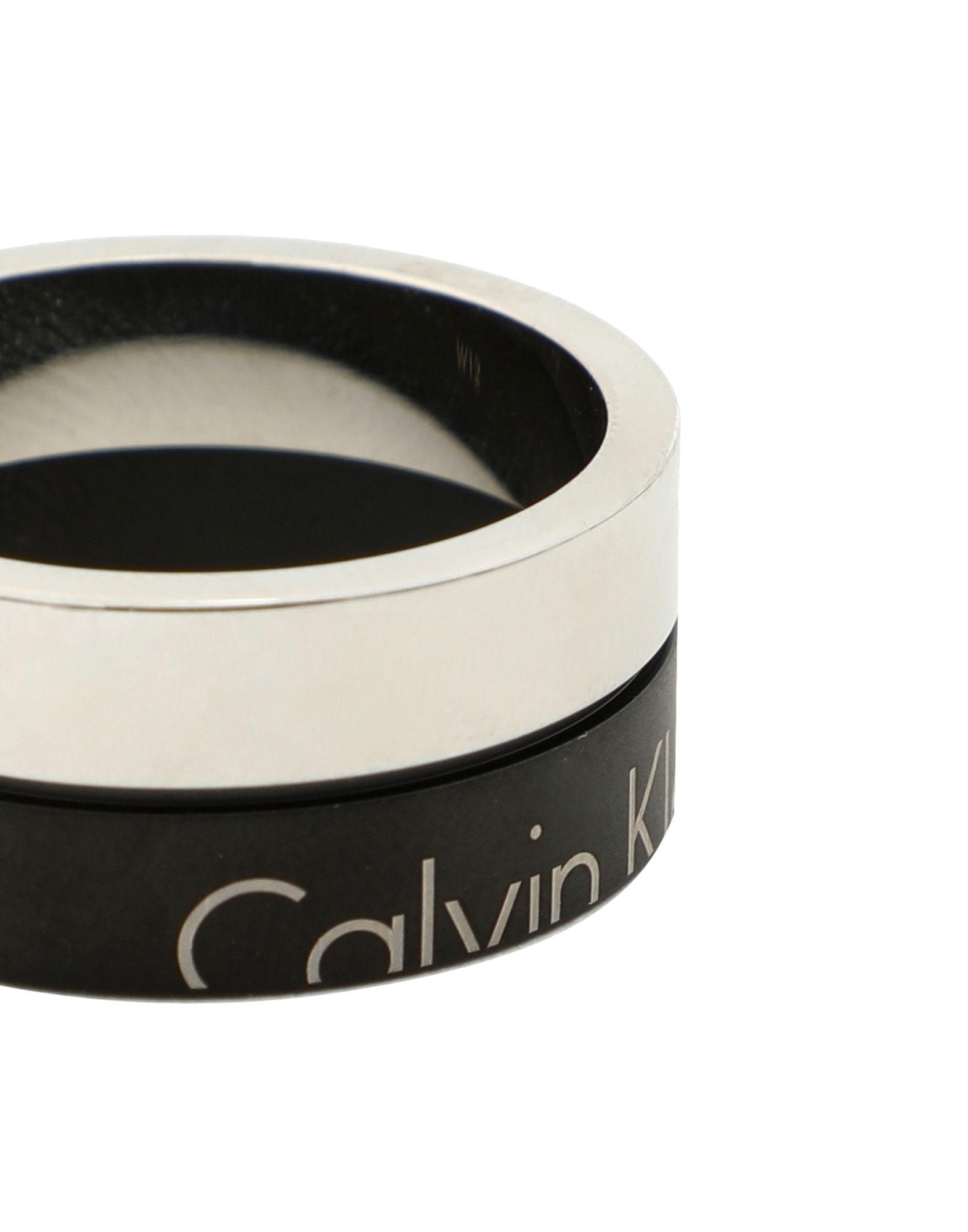 Calvin Klein Ring in Schwarz für Herren | Lyst DE