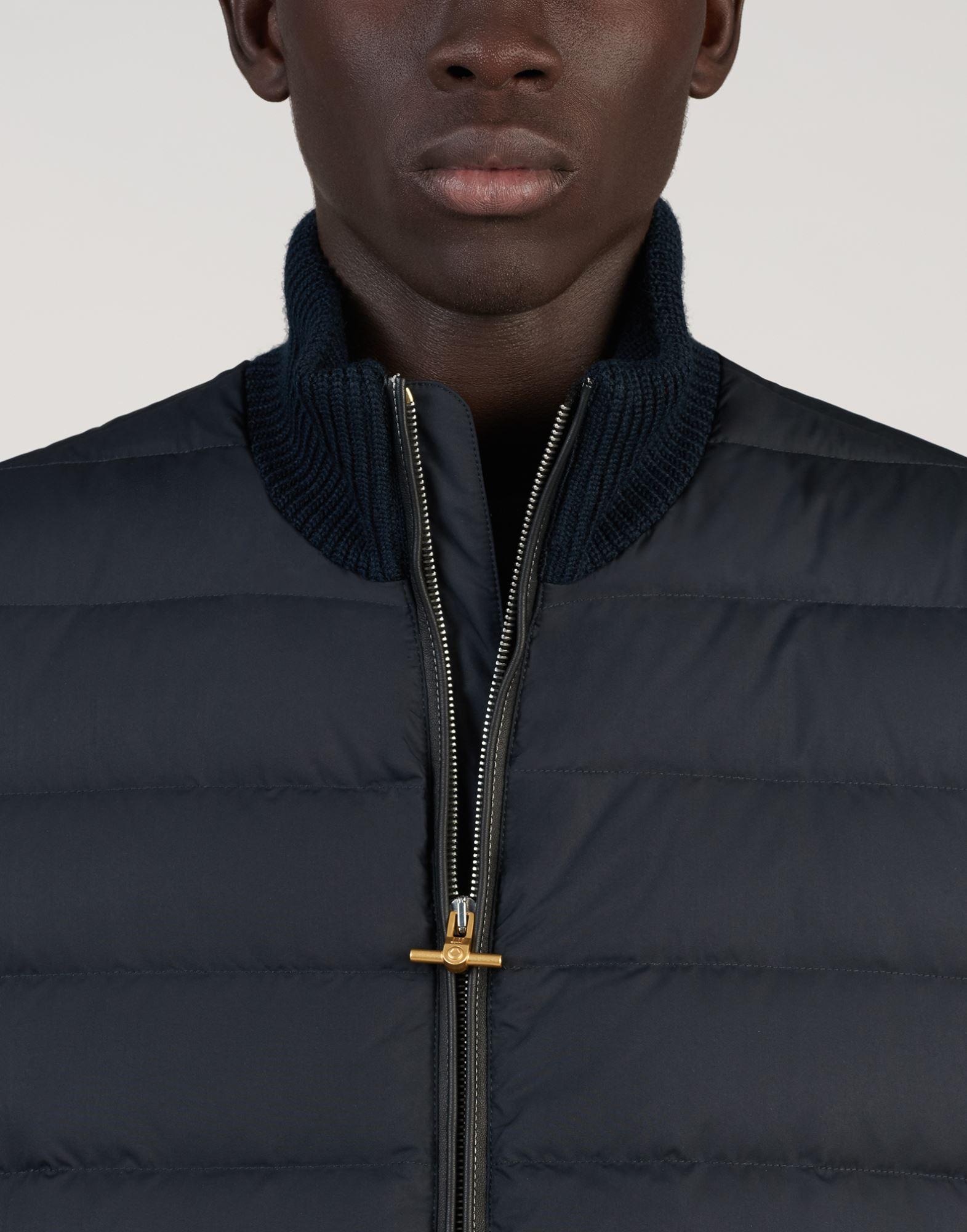 Dunhill Down Jacket in Blue for Men | Lyst