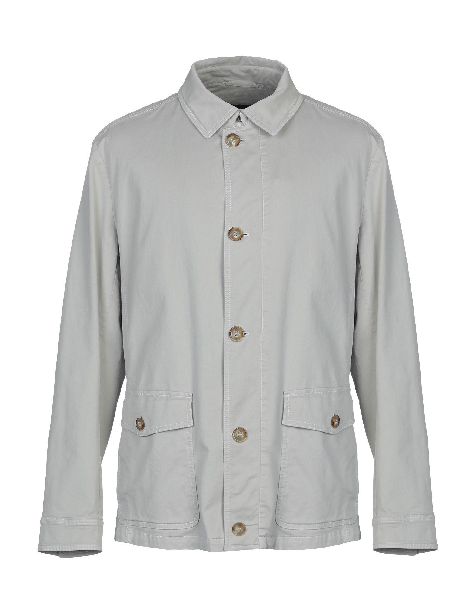 Schneiders Cotton Jacket in Light Grey (Gray) for Men - Lyst