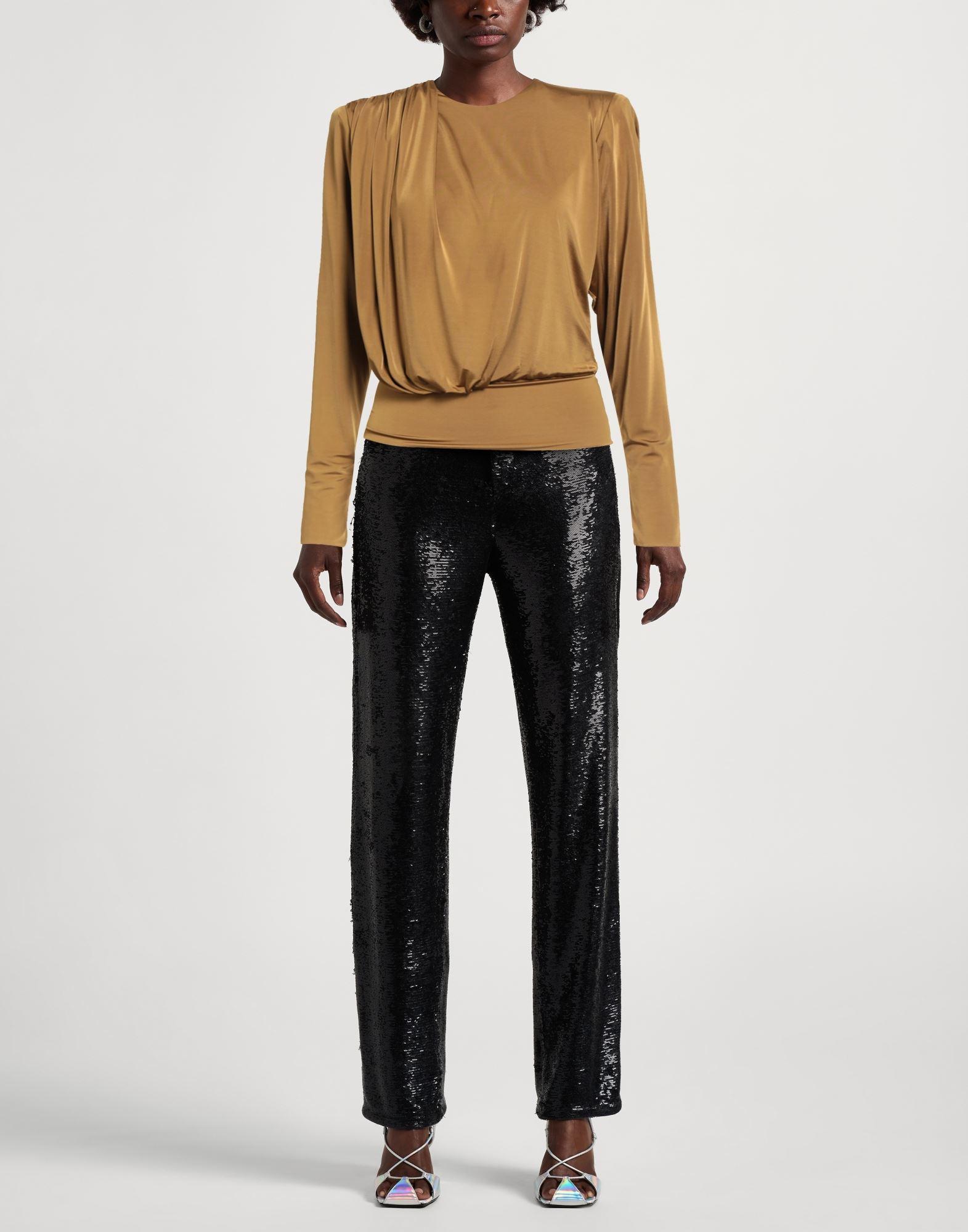 ALEXANDRE VAUTHIER 売れ筋商品|||アレクサンドル・ボーティエ Tシャツ トップス レディース Tops Black アレクサンドル・ボーティエ(ALEXANDRE VAUTHIER)レディース通販