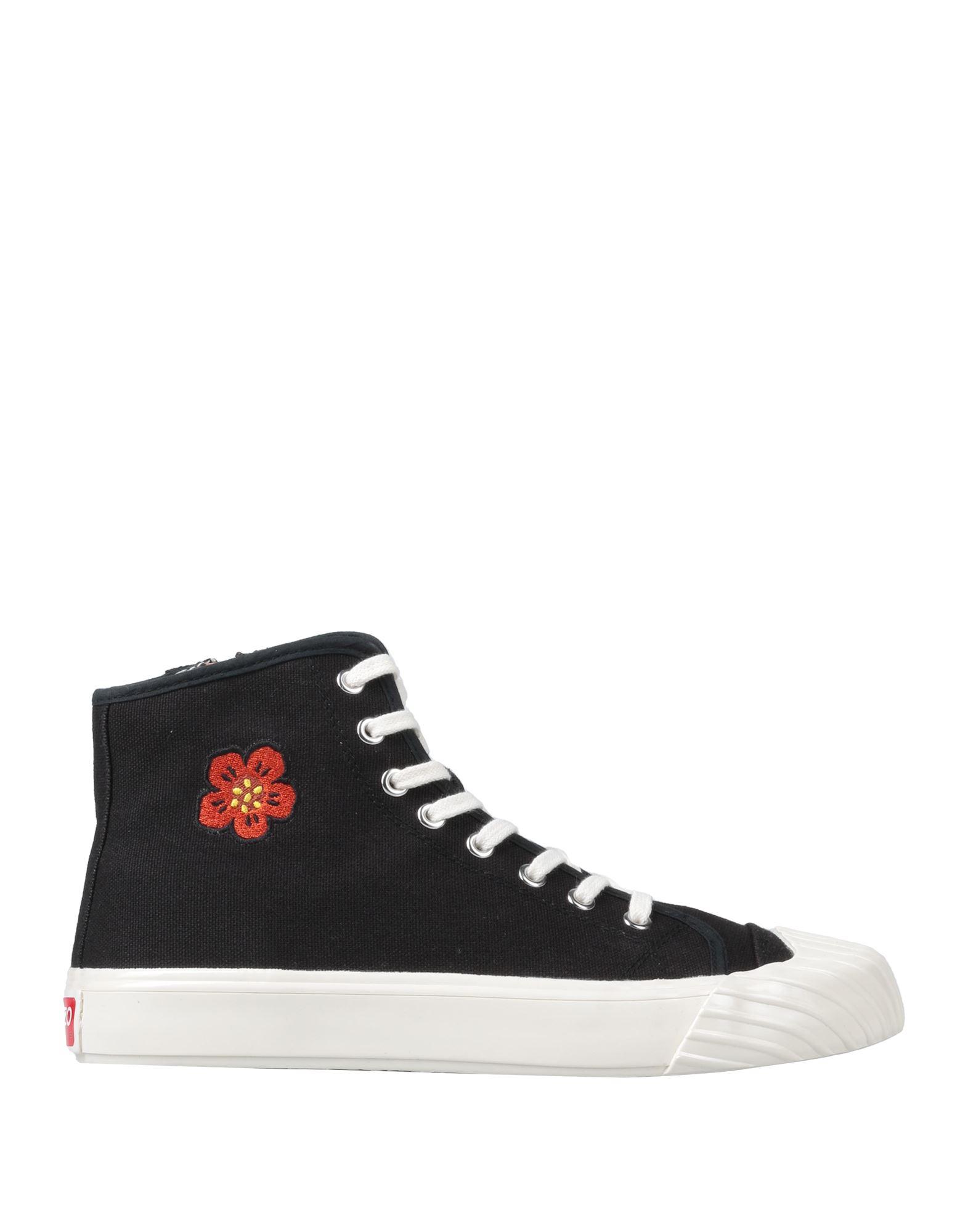 kenzo-Black-Sneakers-Textile- 