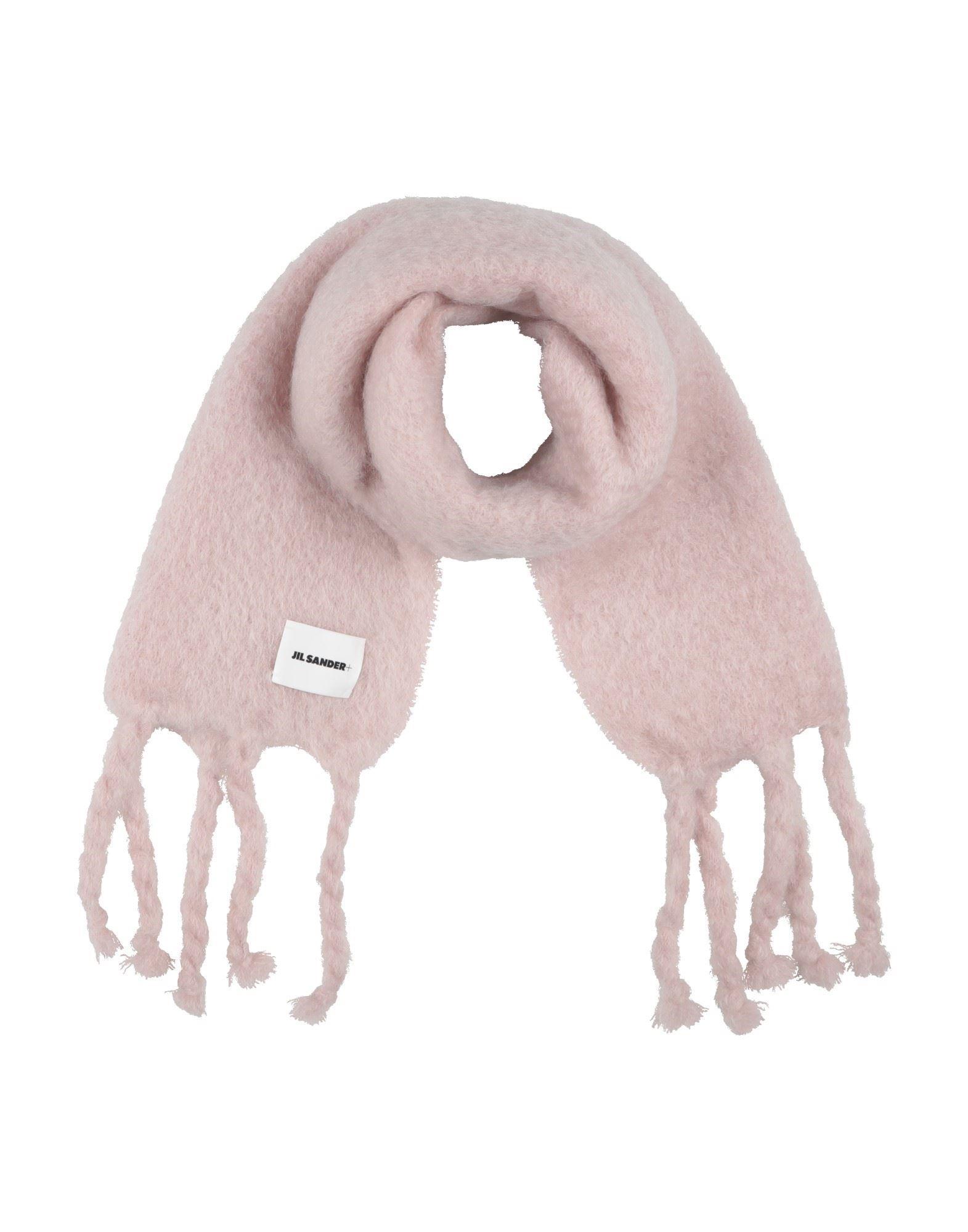 ヘアアクセサリー JIL SANDER PASTEL PINK MOHAIR BLEND SCARF Jil Sander Pale Pink Mohair Blend Scarf | Balardi
