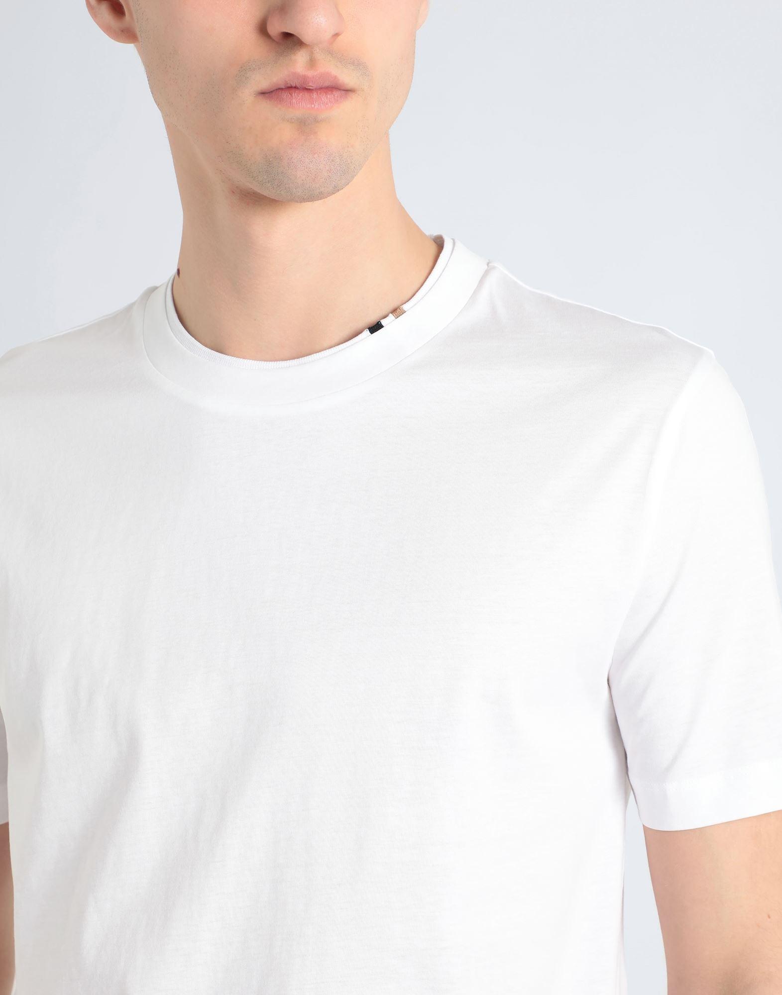 hugo boss plain white t shirt