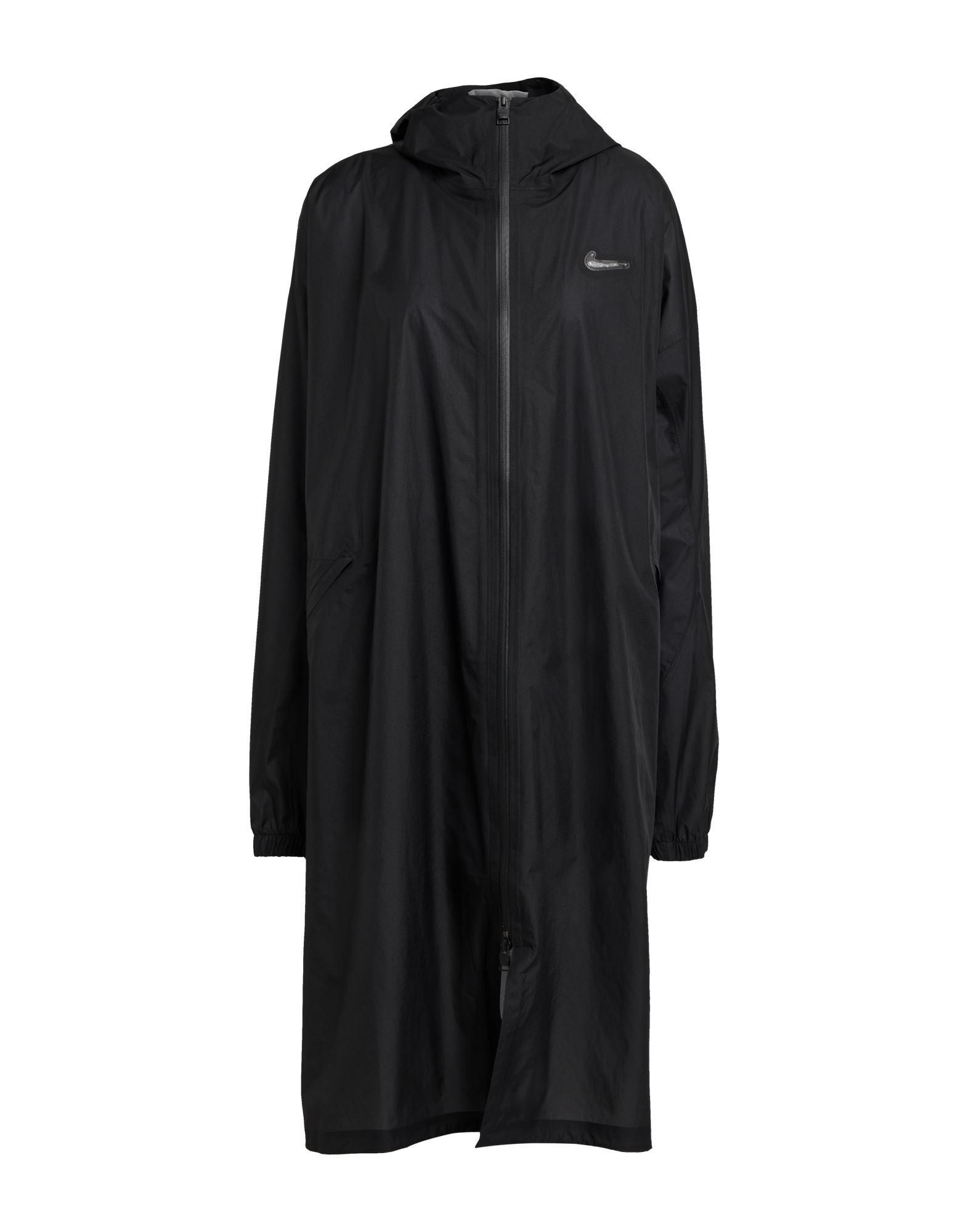 long black nike coat womens