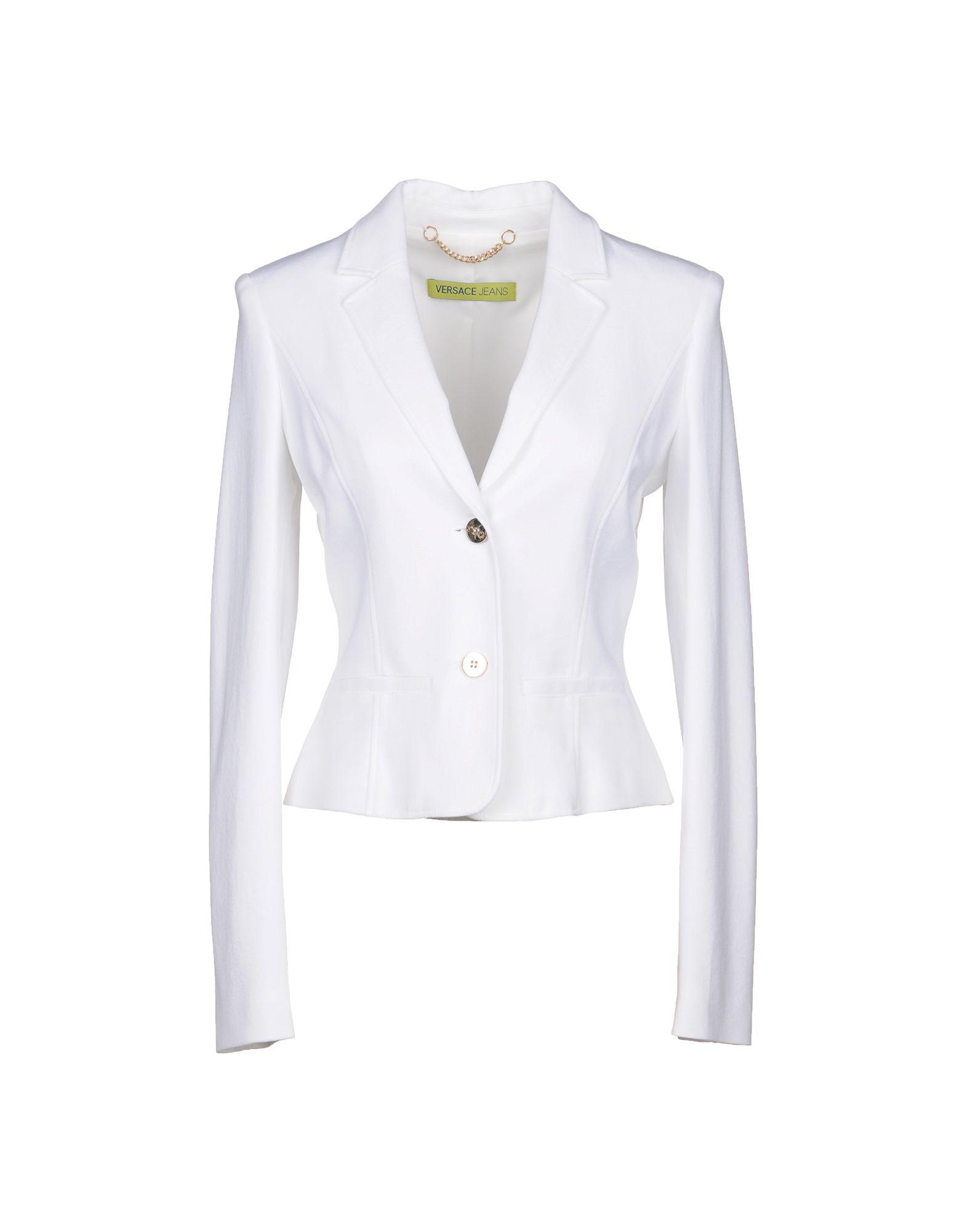 versace white blazer