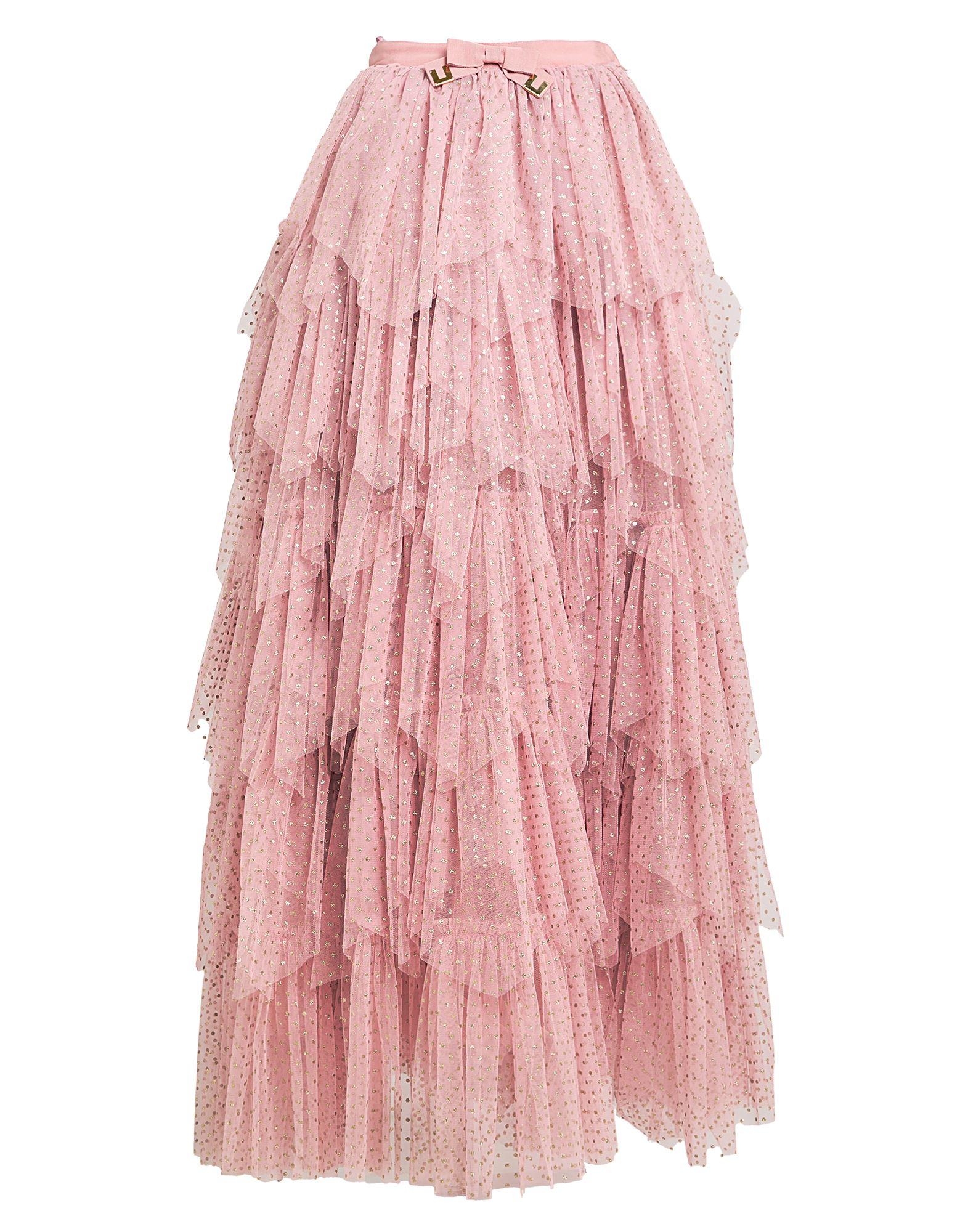 ワンピース ELISABETTA FRANCHI Women Mid Skirts ABR1051E2D98 PINK Elisabetta Franchi flower-detailing Mini Skirt | Pink | FARFETCH