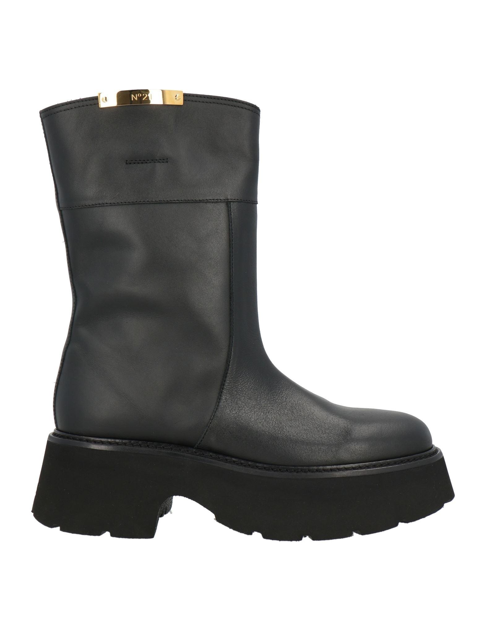 N°21 Numero ventuno☆エンボスロゴ コンバット ブーツ LADIES N21 numero ventuno(ヌメロヴェントゥーノ) ブーツ(レディース