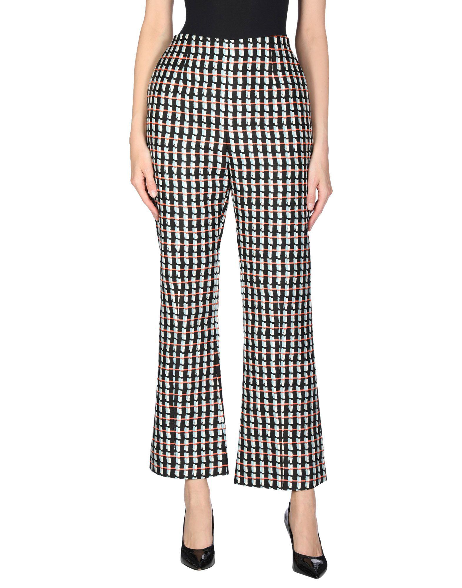 Marni Cotton Casual Pants in Black - Lyst