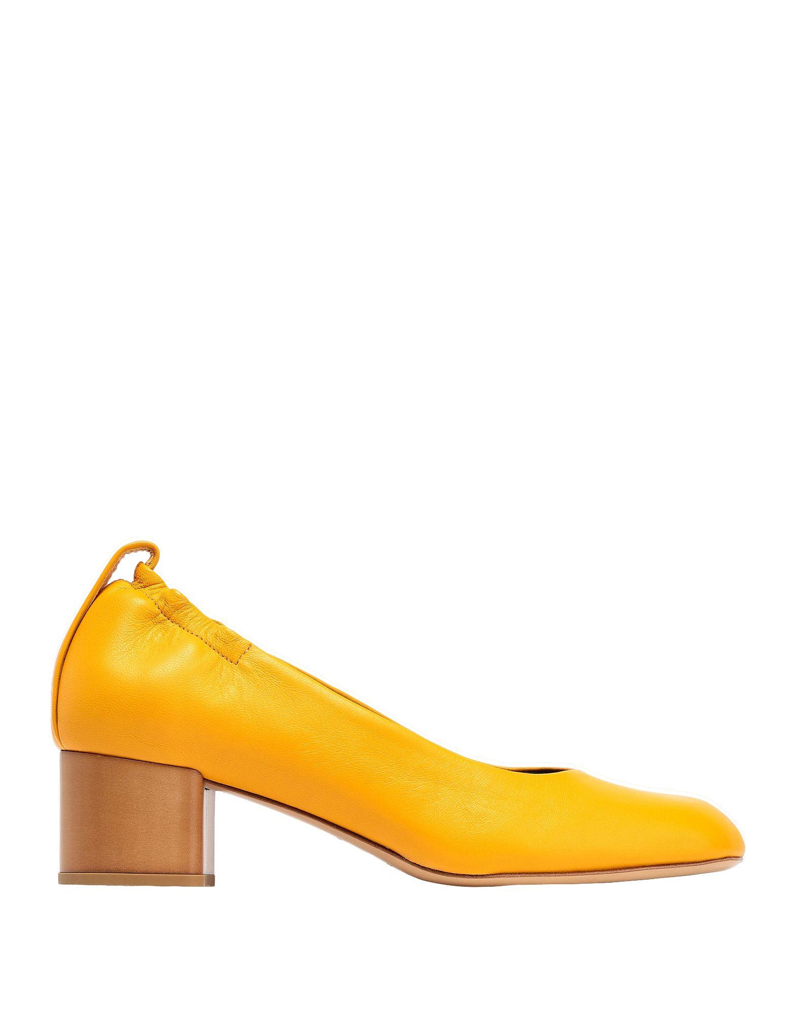 Rag & Bone Leather Pumps Mustard in Yellow Lyst