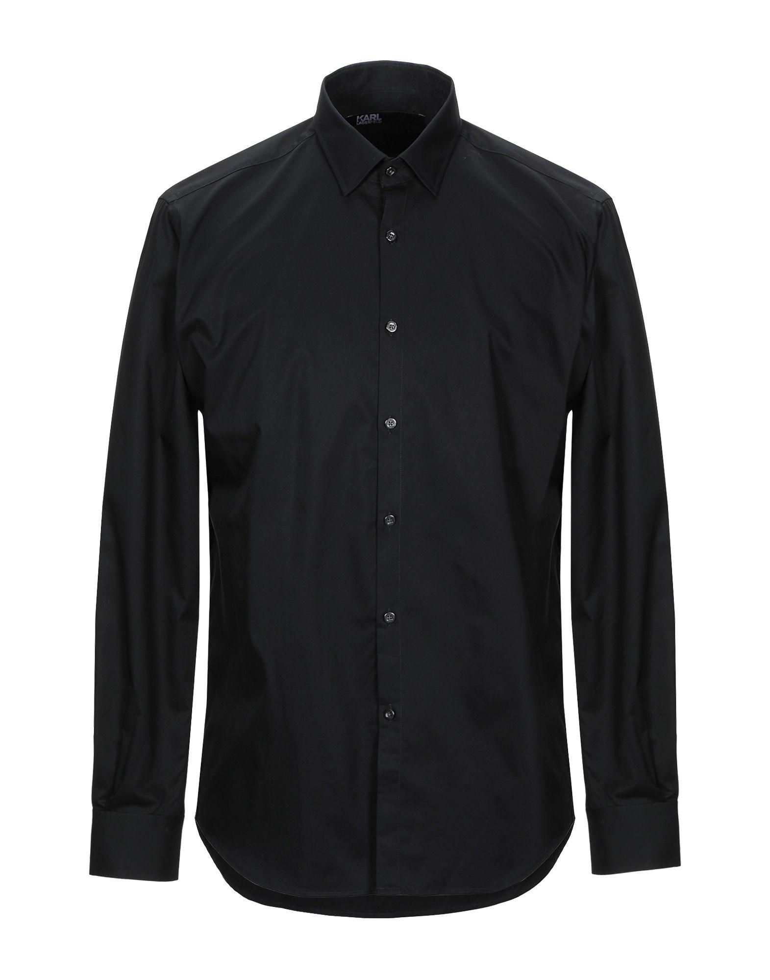 Karl Lagerfeld Shirt in Black for Men - Lyst