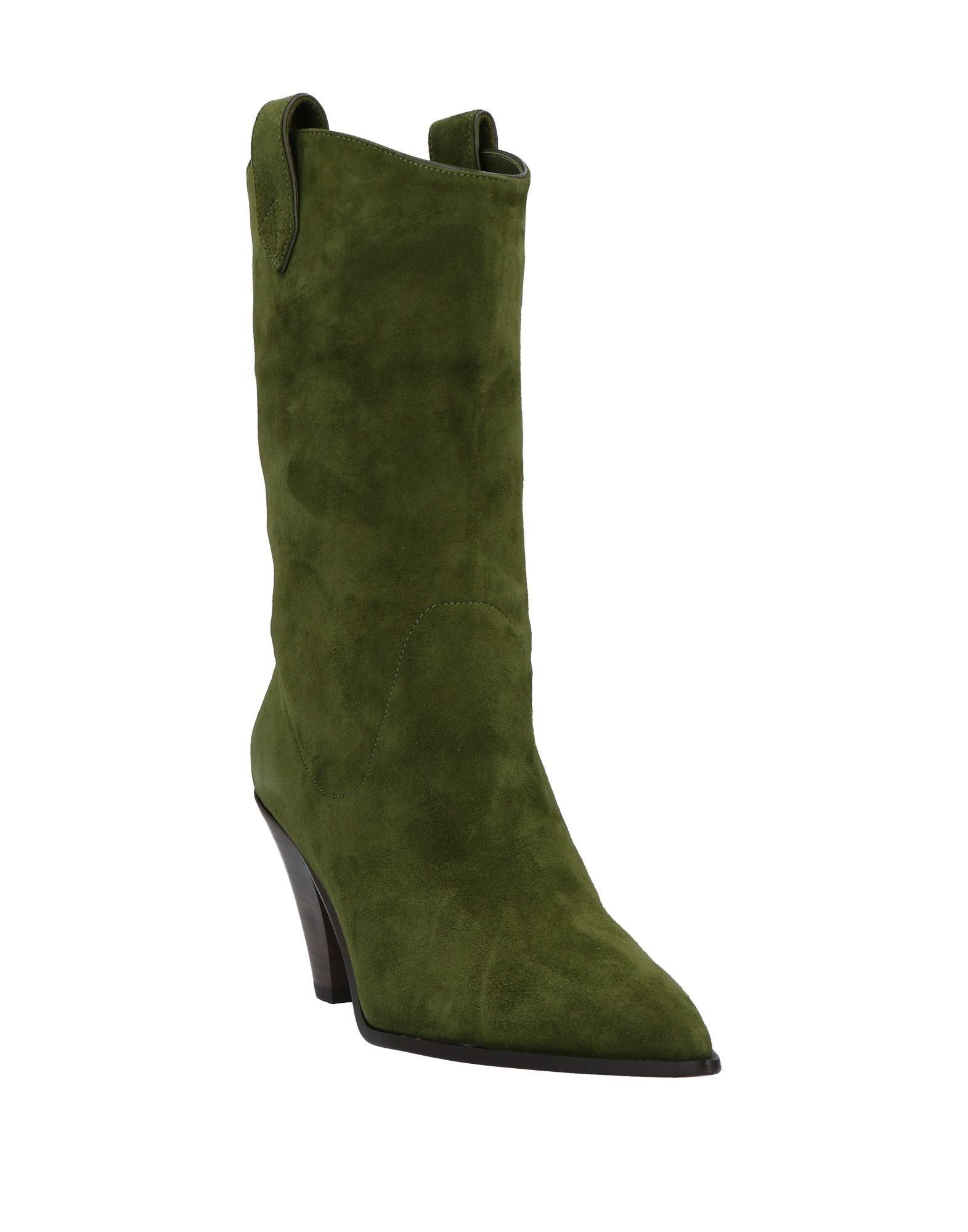 Aquazzura Ankle Boots In Green Lyst